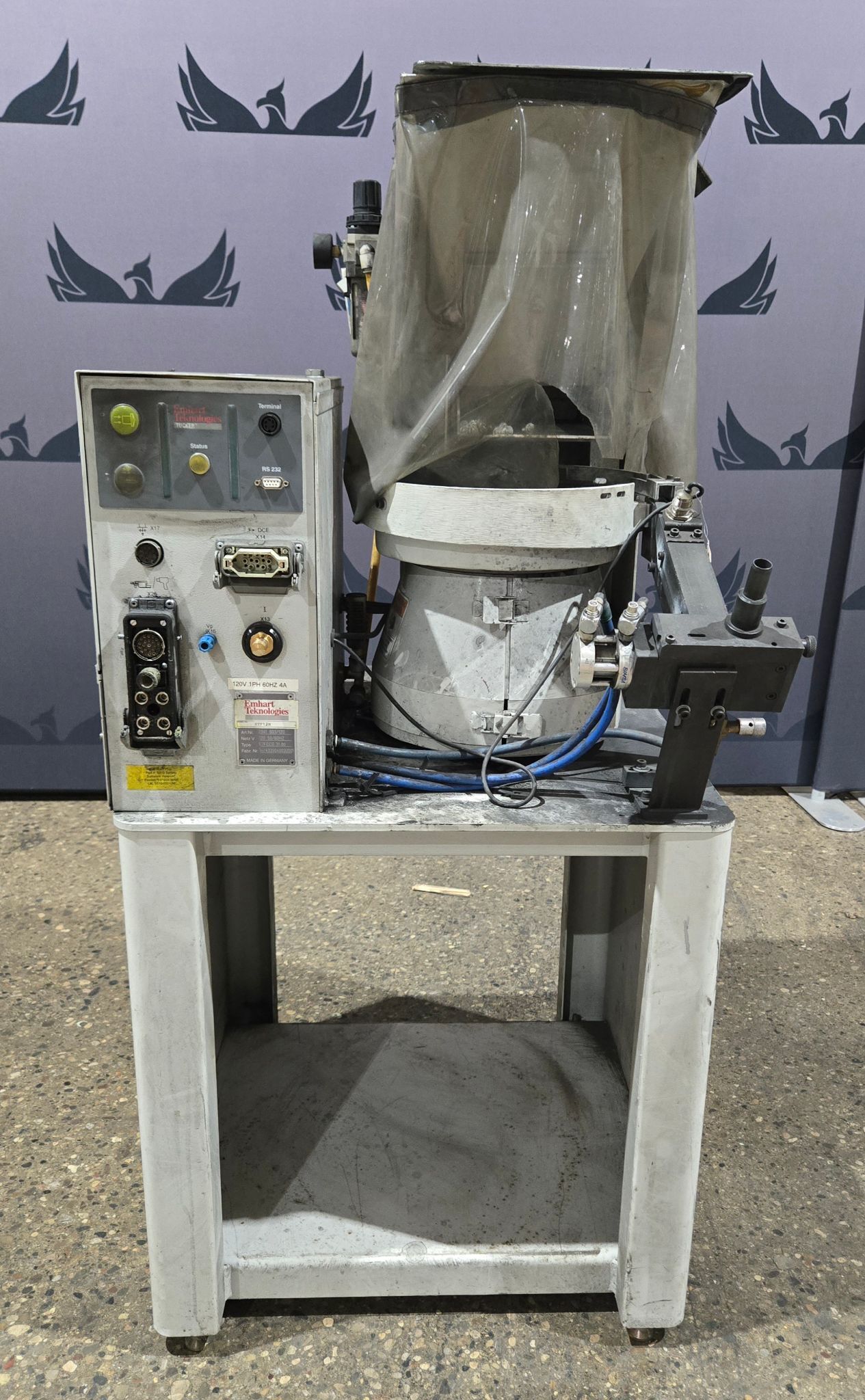 EMHART ETF12AF VIBRATORY BOWL FEEDER USED 0
