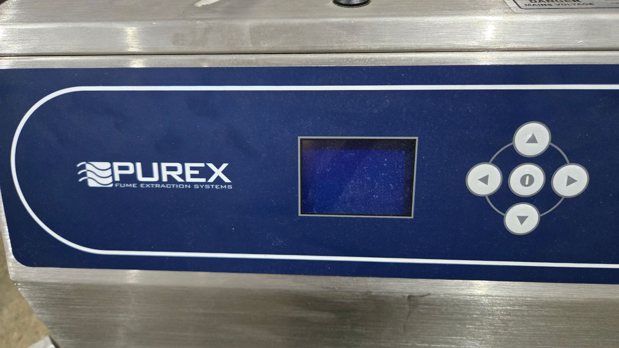 PUREX 0LX4010D FUME EXTRACTION UNIT 230V USED 4