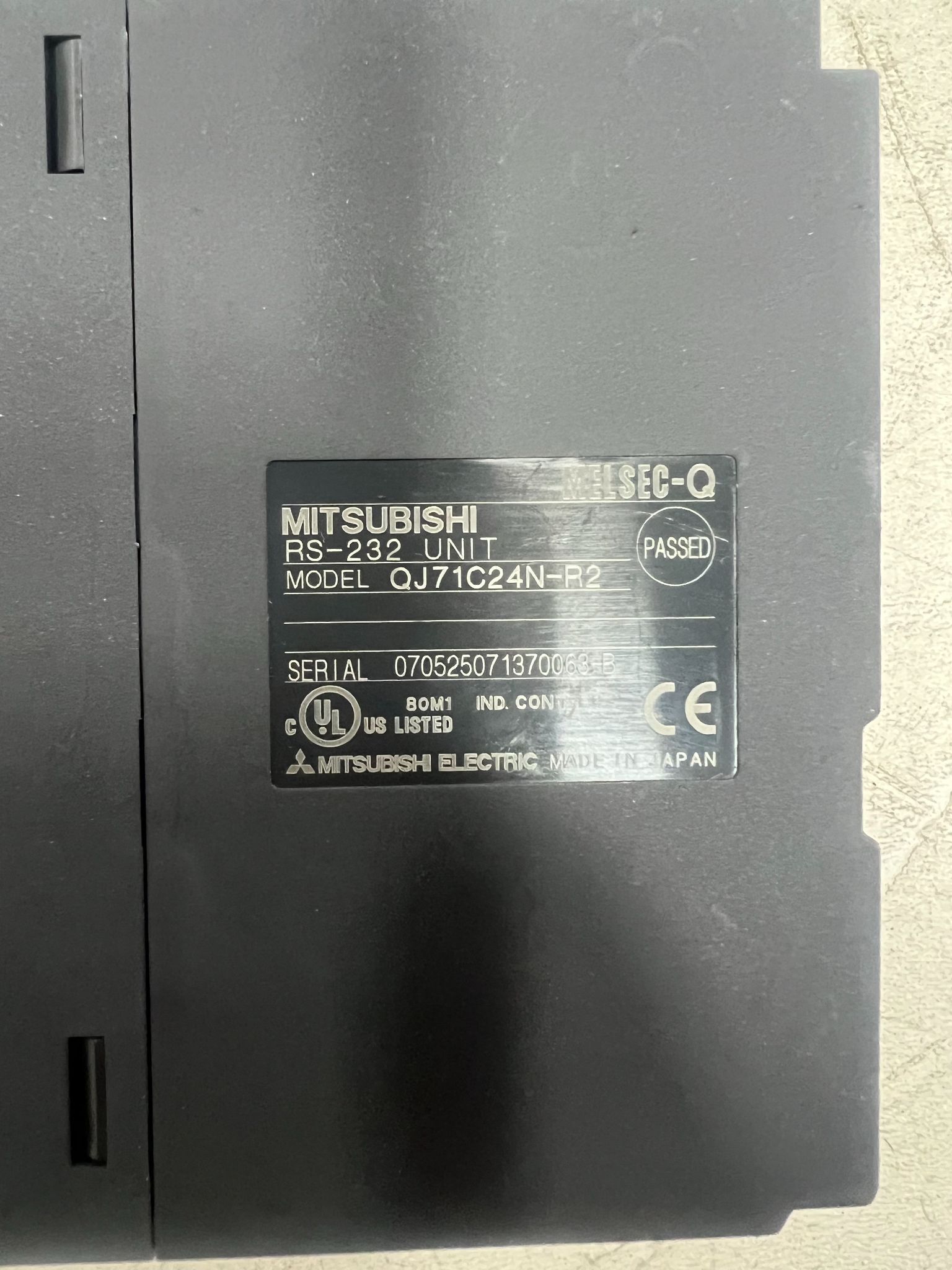 MITSUBISHI QJ71C24N-R2 PLC ETHERNET USED 3