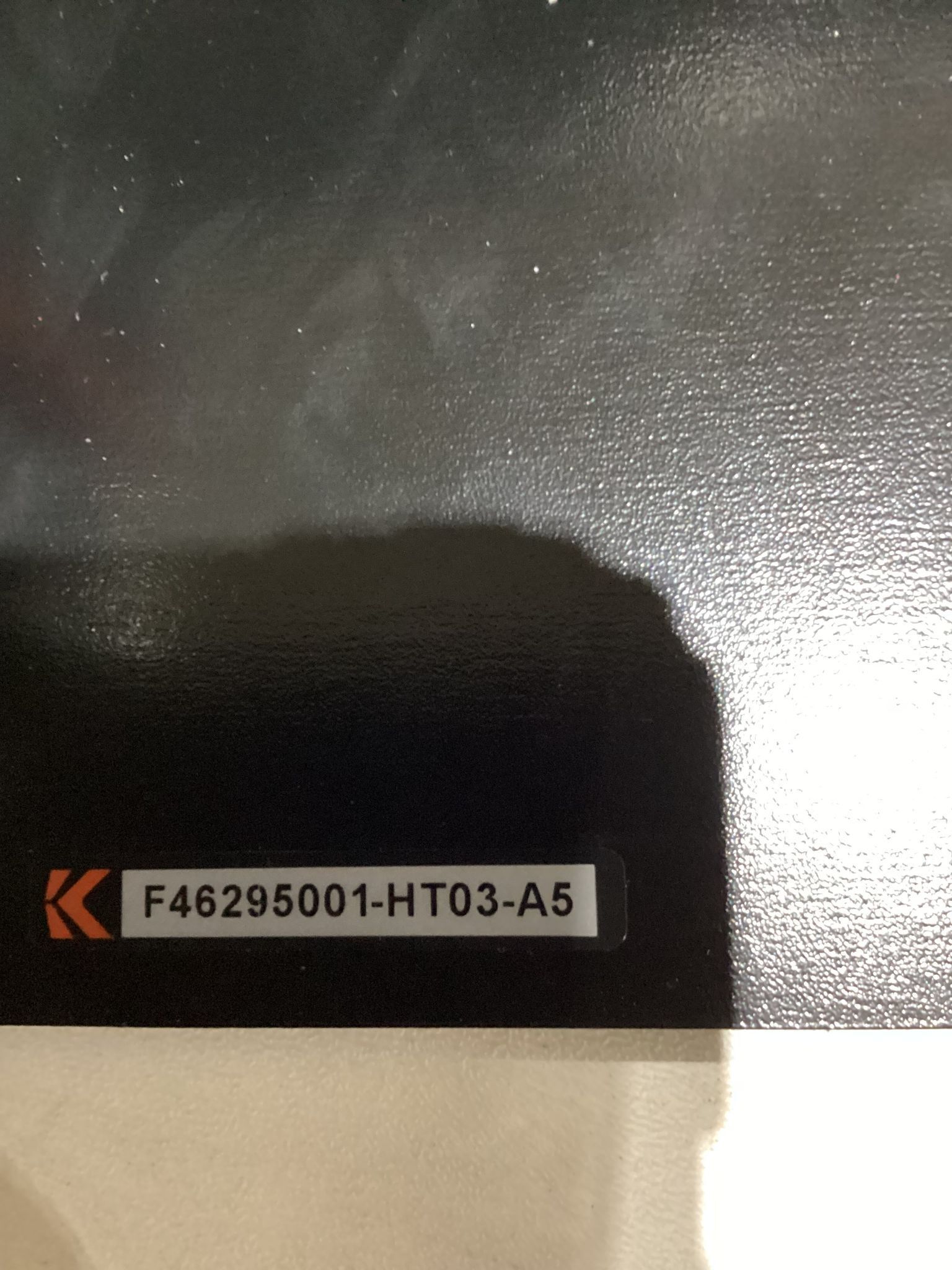 KEYARROW F46295001-HT03-A5 CNC Machine Cover USED 2