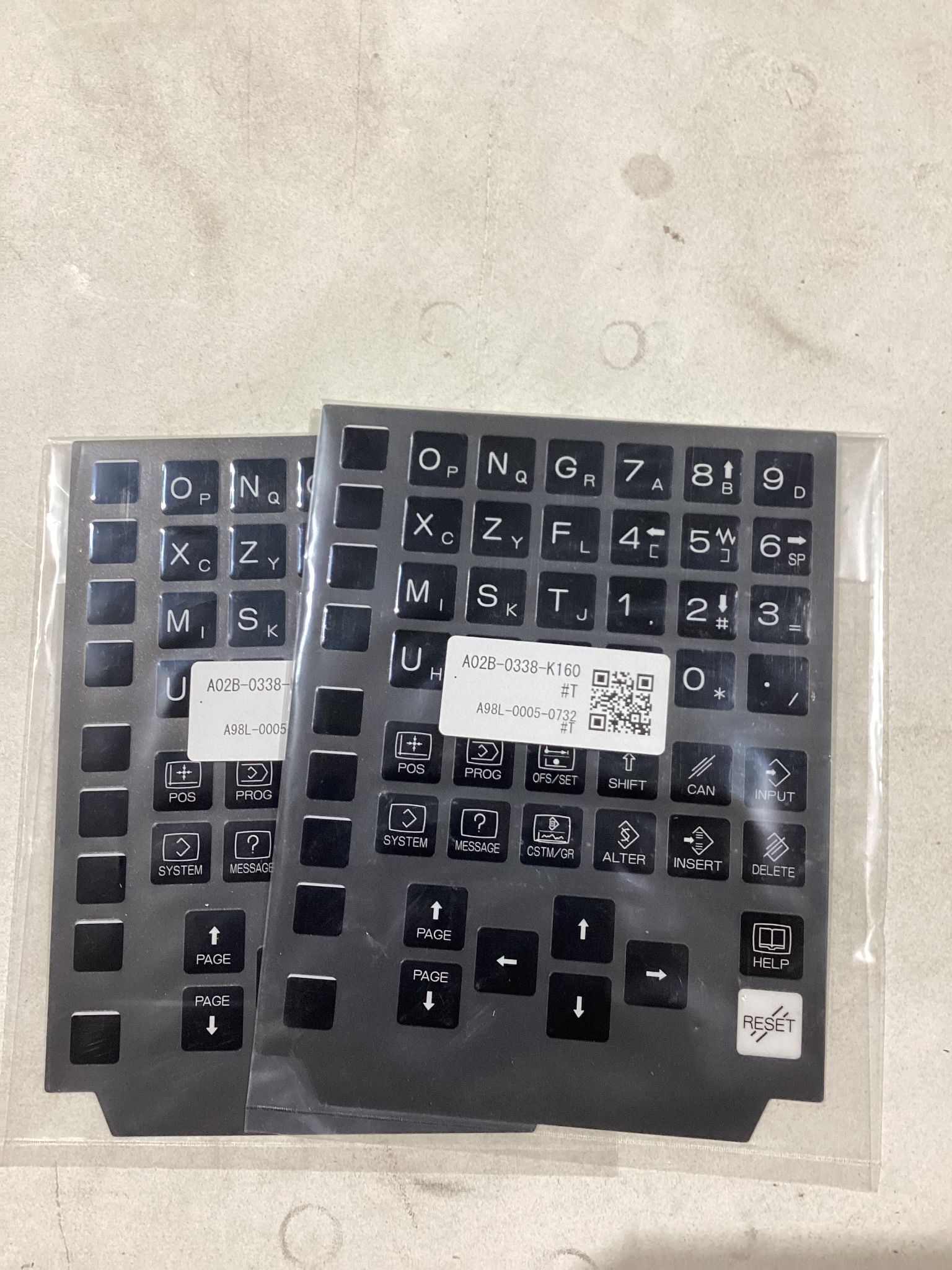 FANUC A98L-0050-0732#T CNC OPERATOR KEYBOARD USED 0