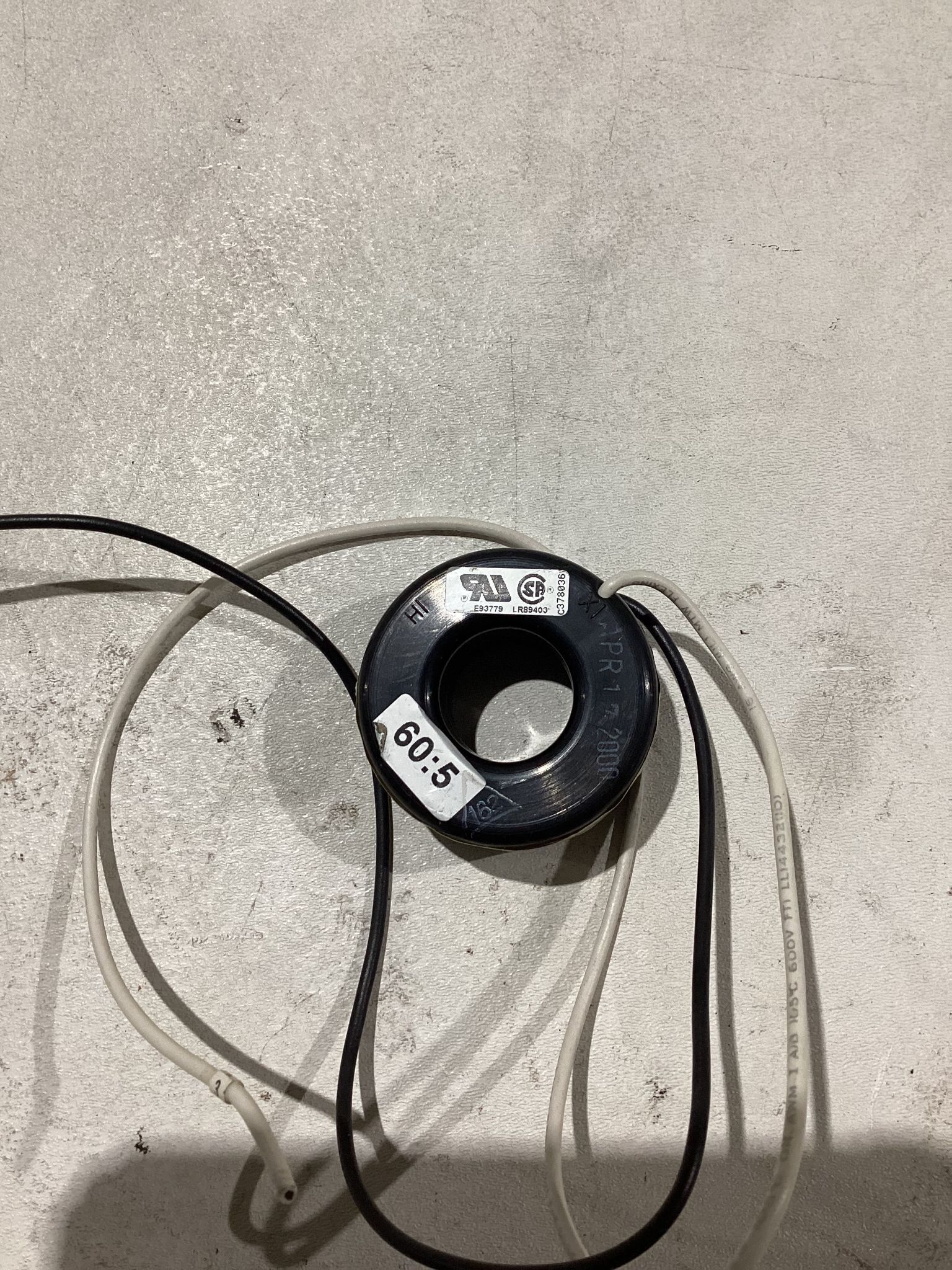 E.I.L. INSTRUMENTS LR89403 CURRENT TRANSFORMER USED 1