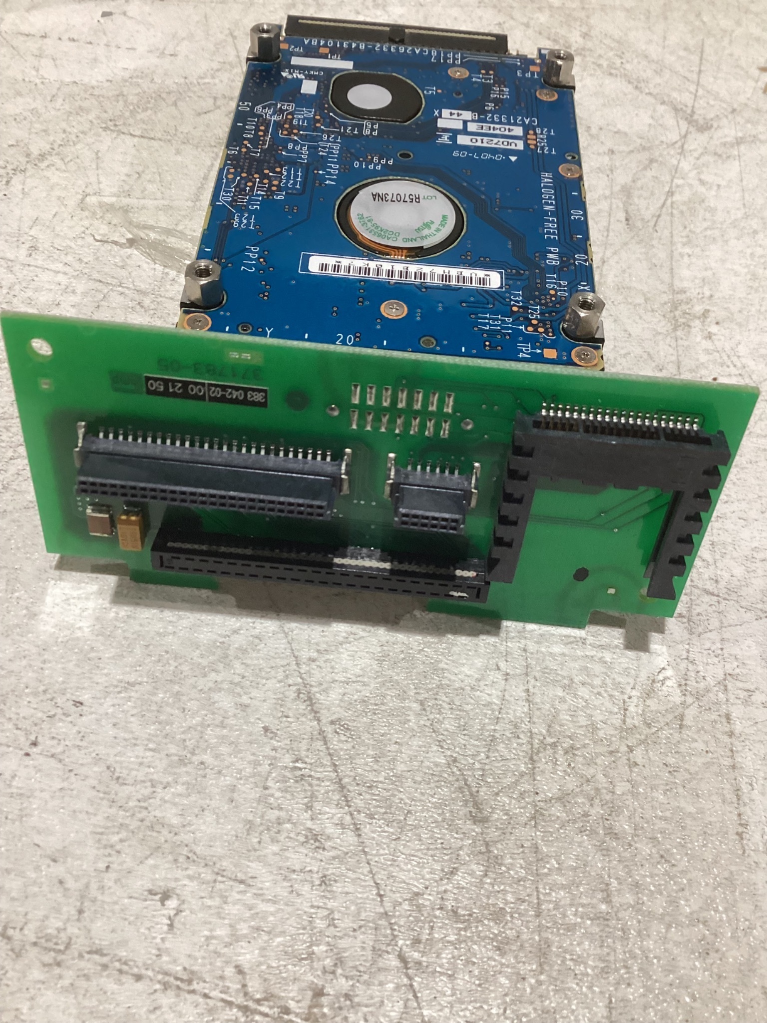 FUJITSU HARD DRIVE MHV2040AH USED 3