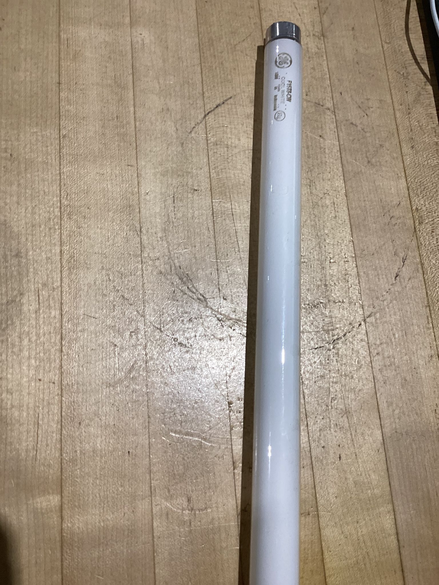 GENERAL ELECTRIC F15T8-CW 15W T8 FLUORESCENT TUBE COOL WHITE 0