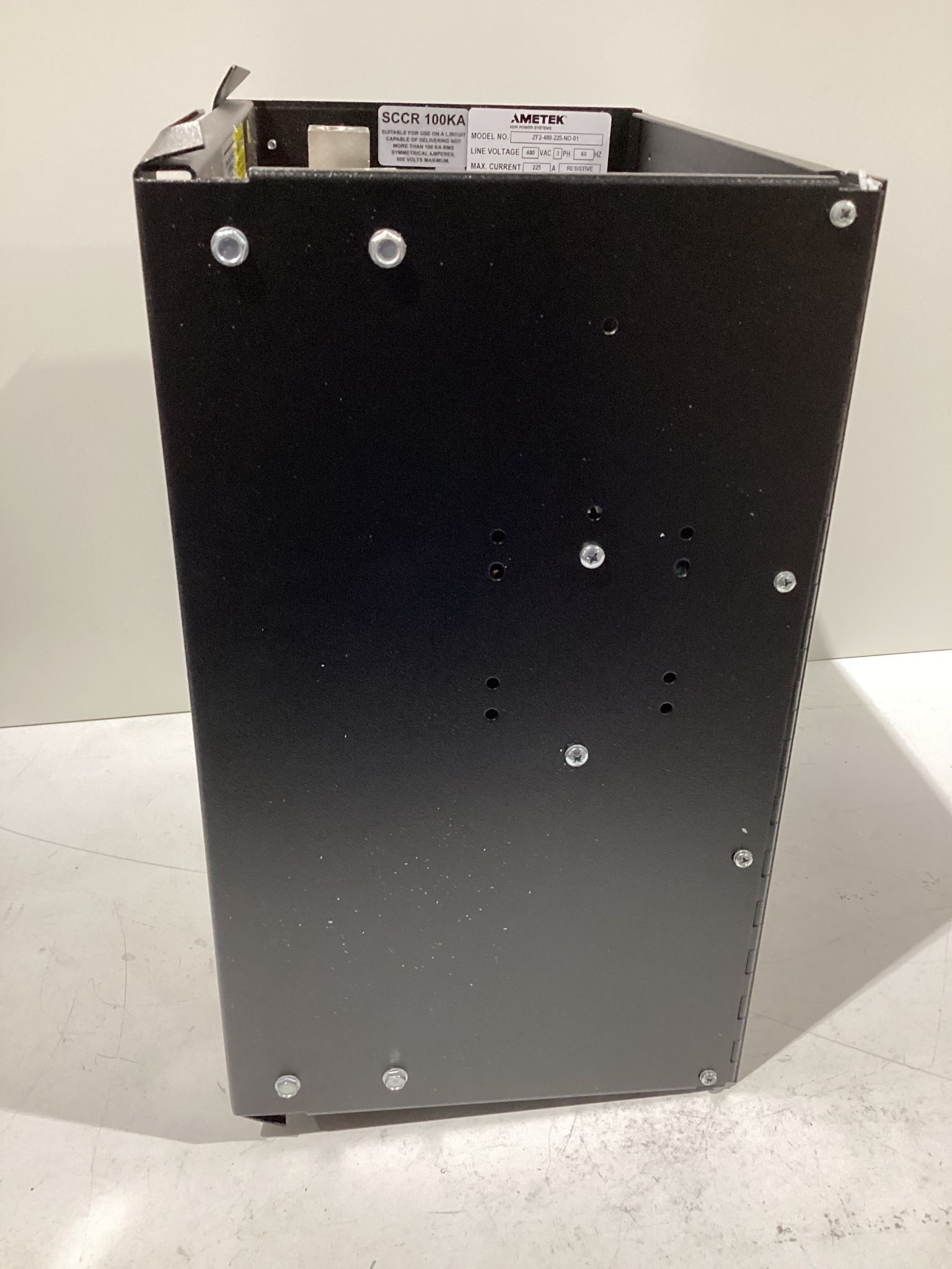 AMETEK ZF2-480-225-NO-01 SCR POWER CONTROLLER USED 1
