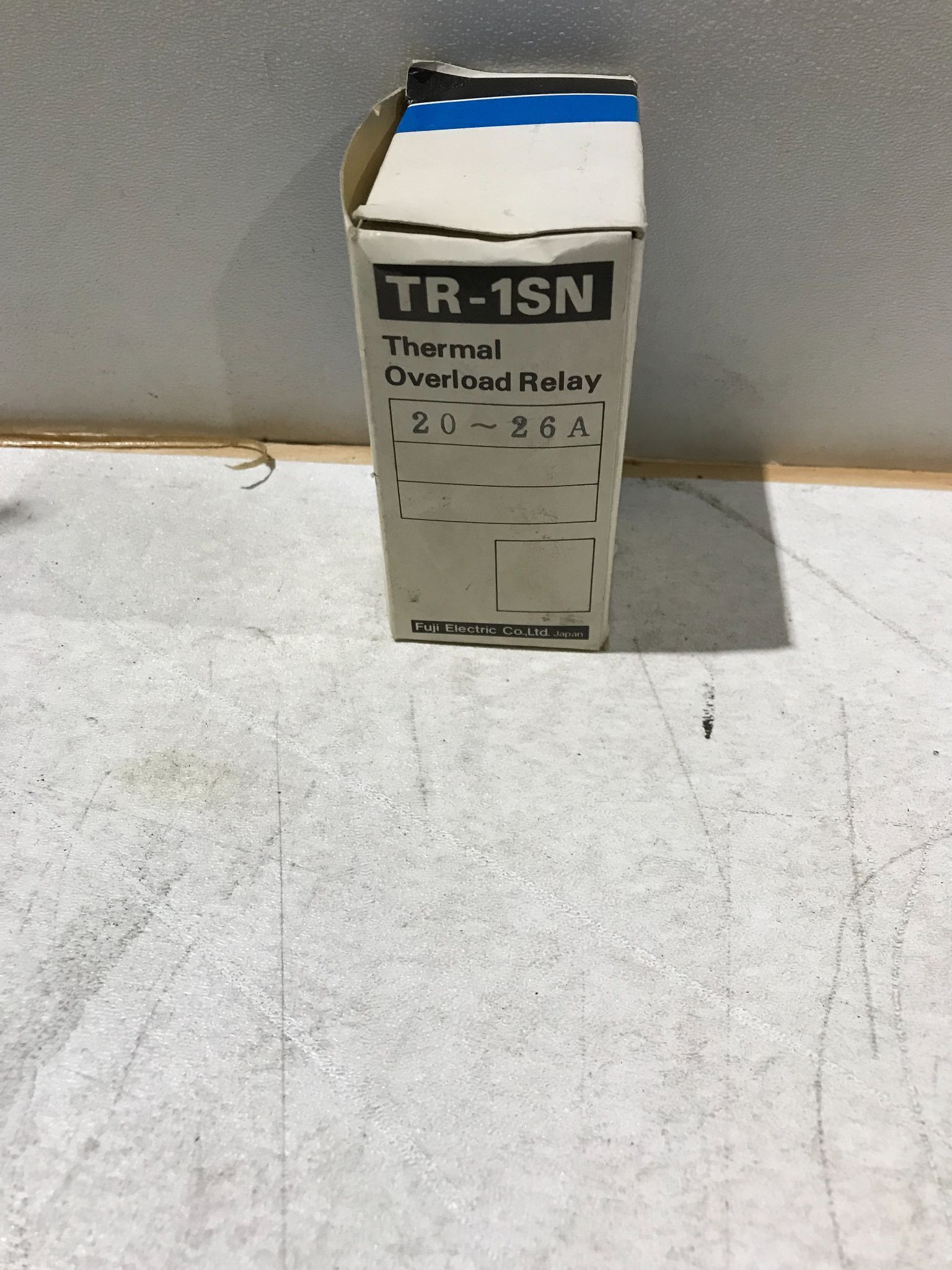 FUJI ELECTRIC TR-1SN OVERLOAD RELAY NEW 1