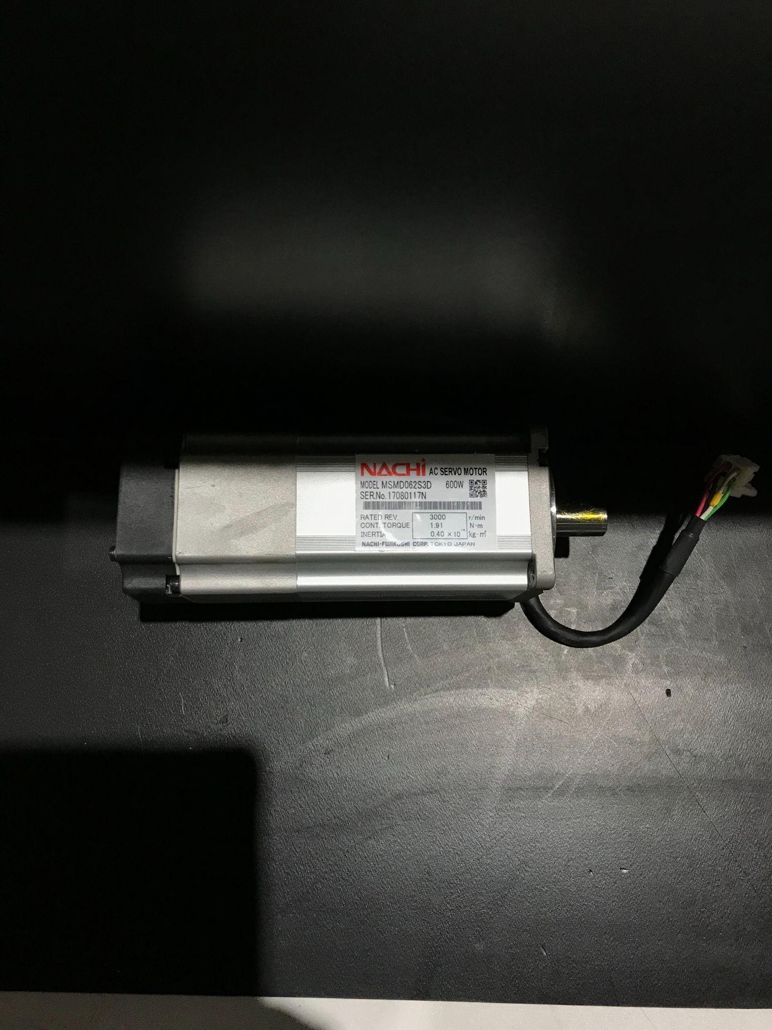 NACHI SERVO MOTOR MSMD062S3D USED 3