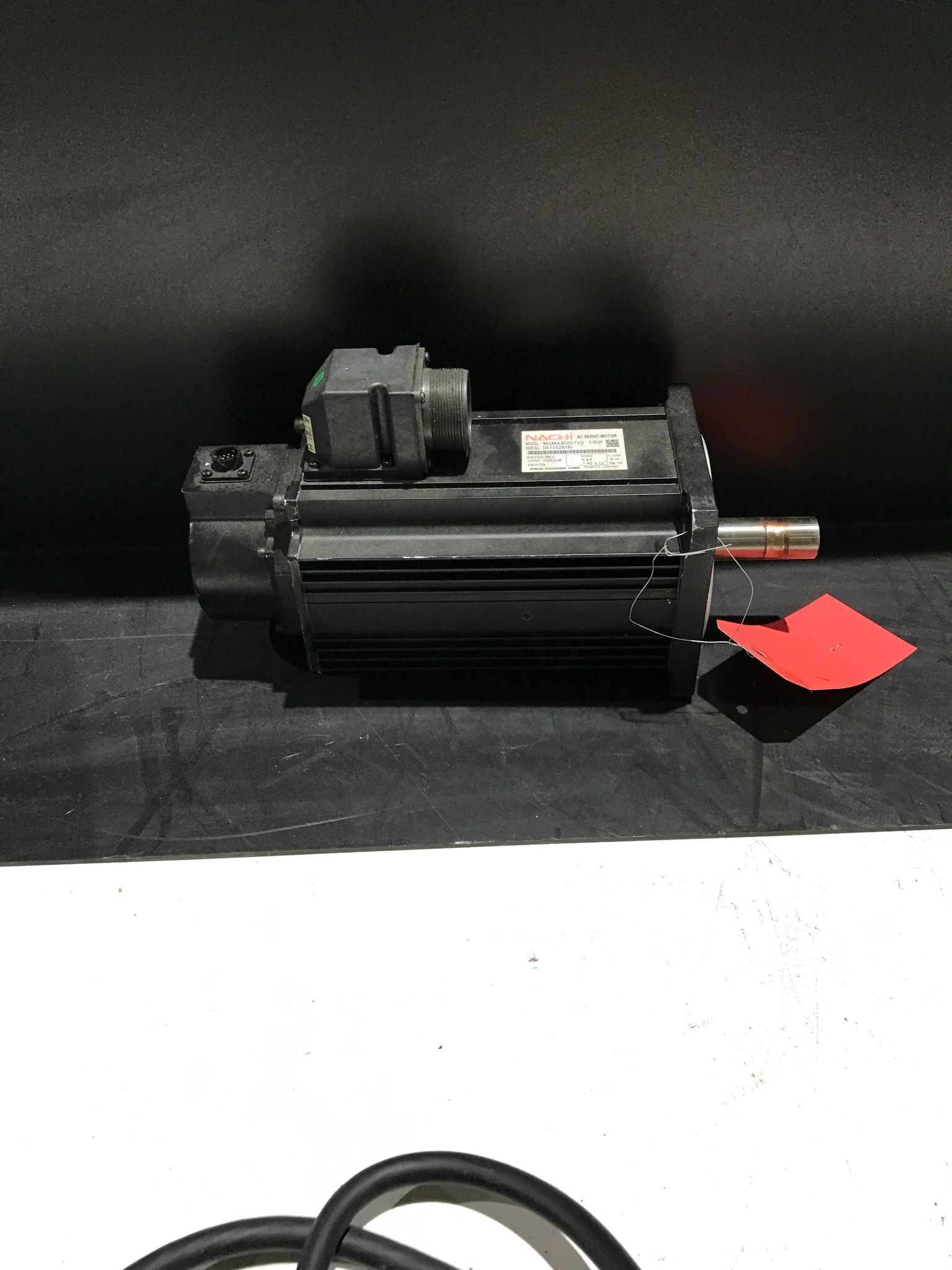 NACHI SERVO MOTOR MSMA302D7V3 USED 0
