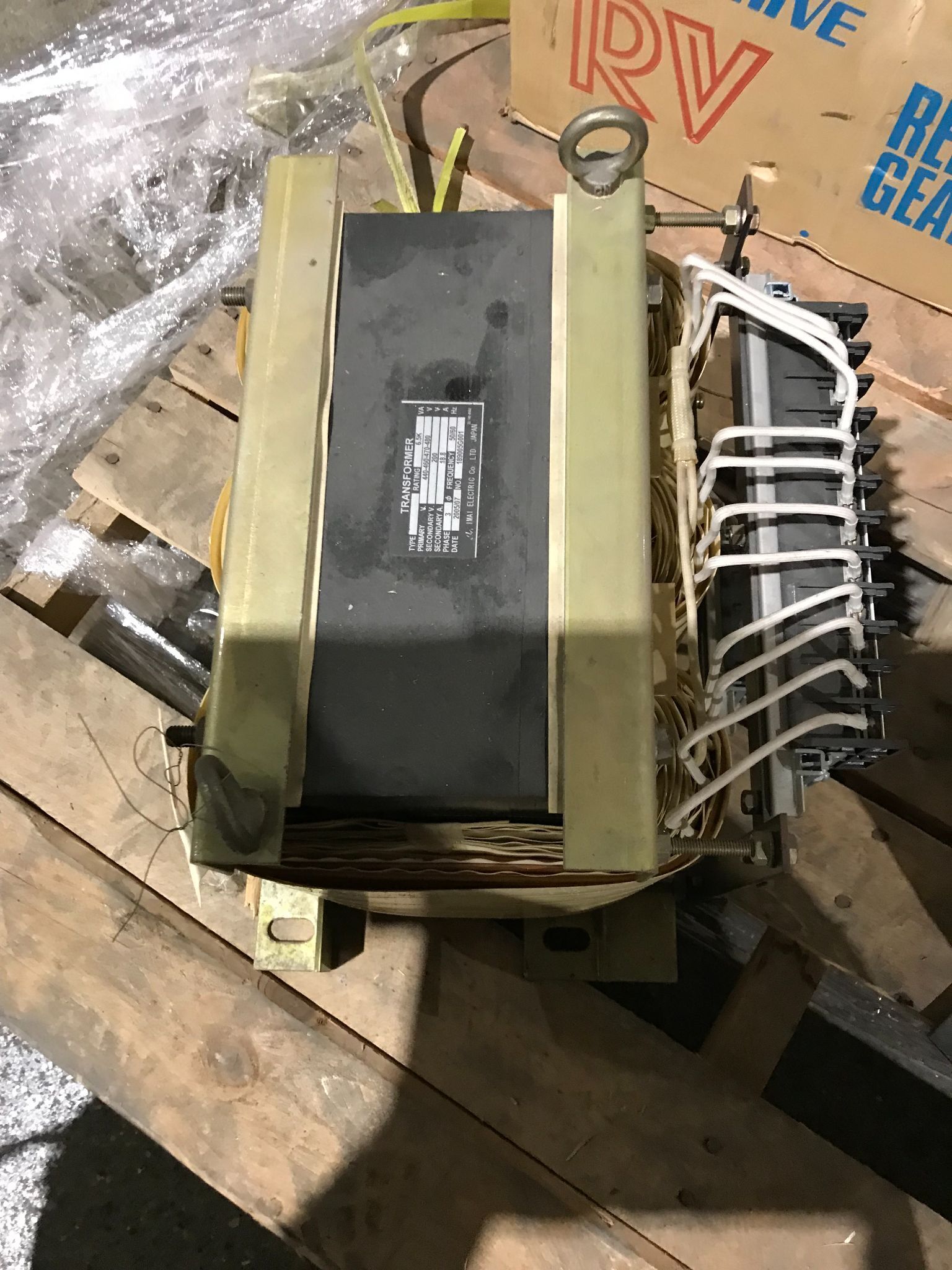 IMAI ELECTRIC 189005G001 TRANSFORMER 6.5KVA USED 0
