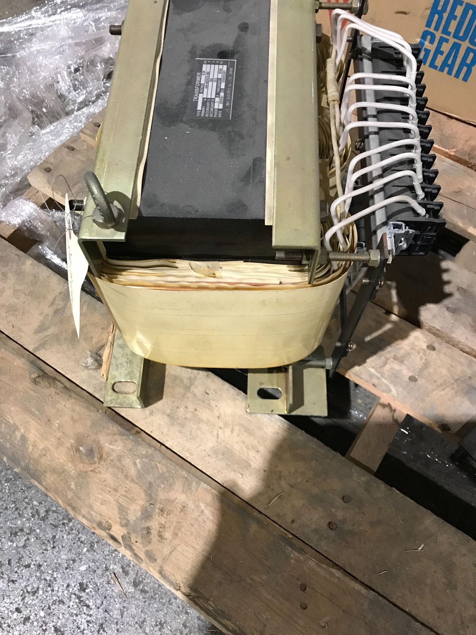 IMAI ELECTRIC 189005G001 TRANSFORMER 6.5KVA USED 2