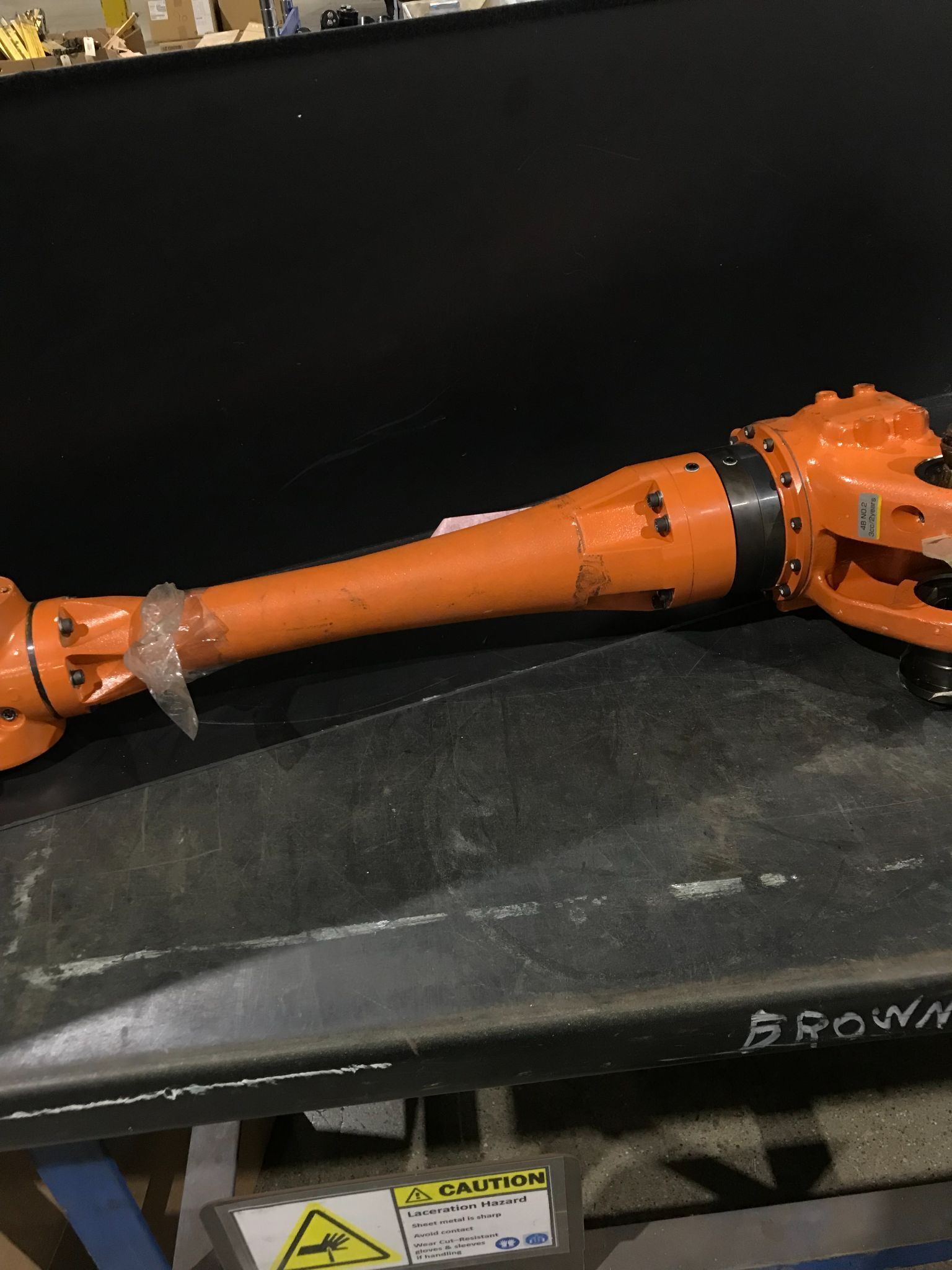NACHI ROBOT ARM AND WRIST ASSEMBLY USED 0