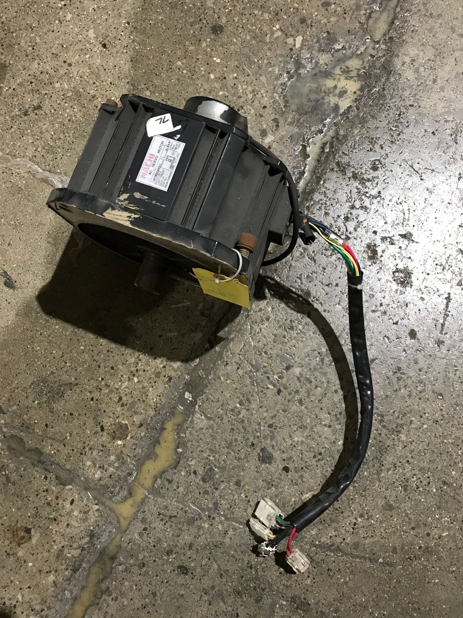 NACHI MFM352H2V SERVO MOTORS USED 2