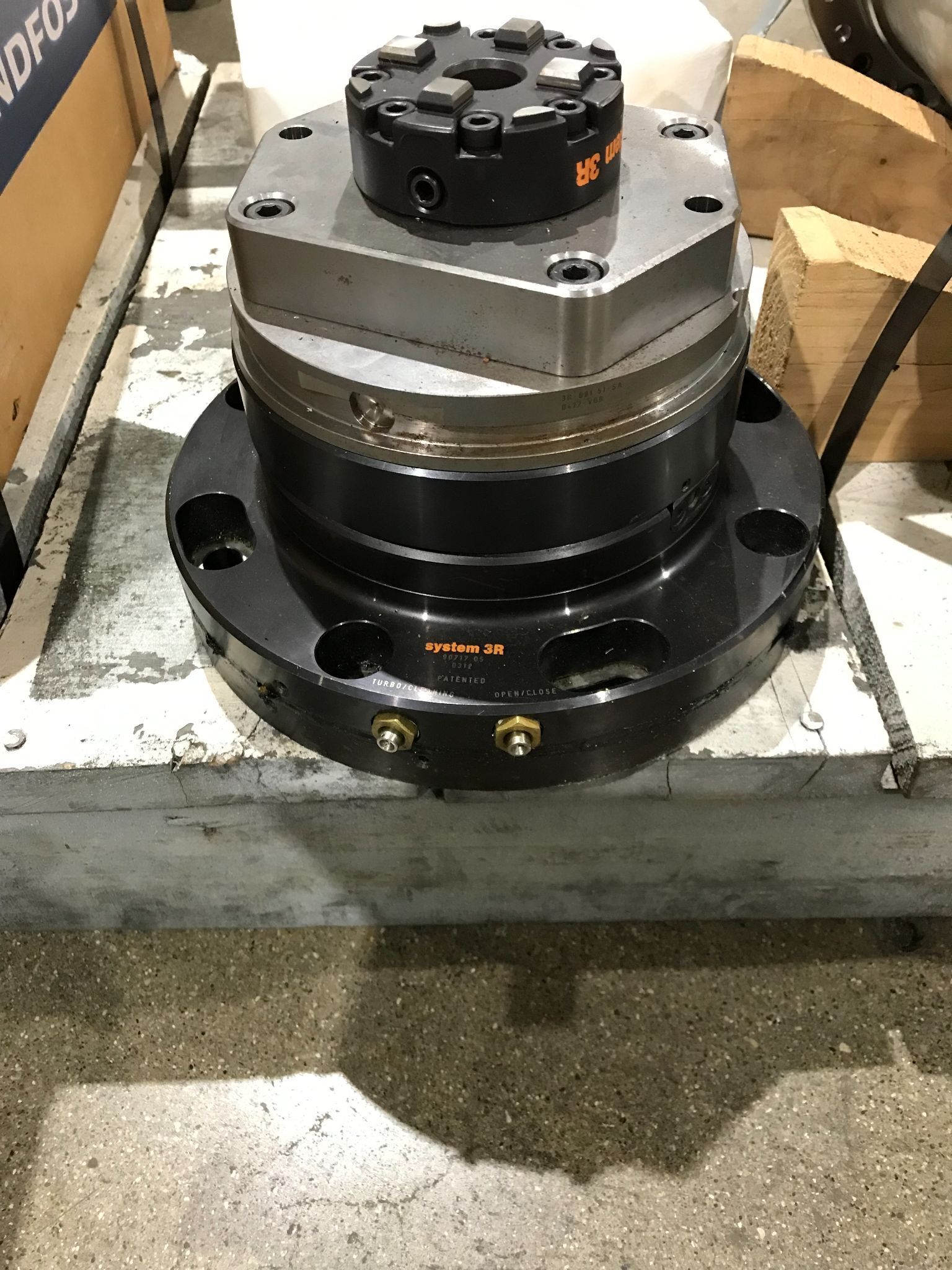 SYSTEM 3R 90717.05 REFERENCE CHUCK EDM TOOLING USED 2
