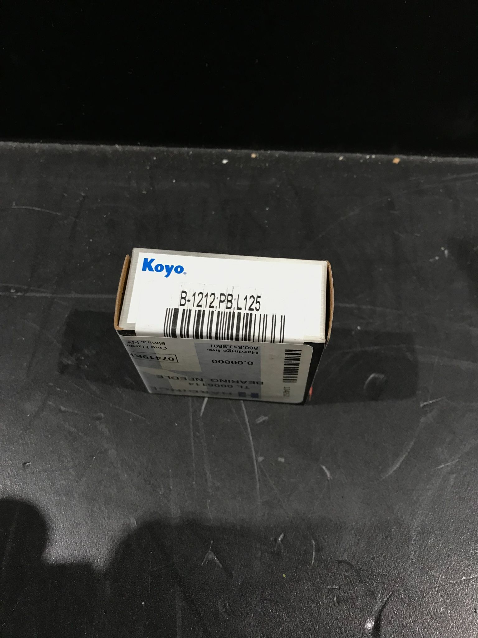 KOYO B-1212;PB;L125 NEEDLE ROLLER BEARING ¾″ X 1″ NEW 1
