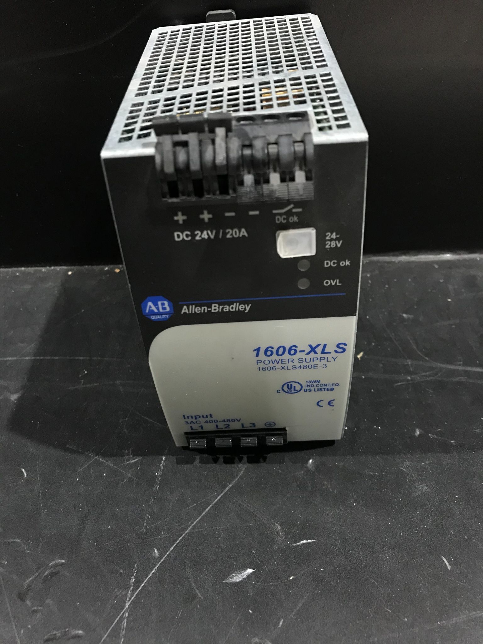 ALLEN-BRADLEY 1606-XLS480E-3 POWER SUPPLY USED 0