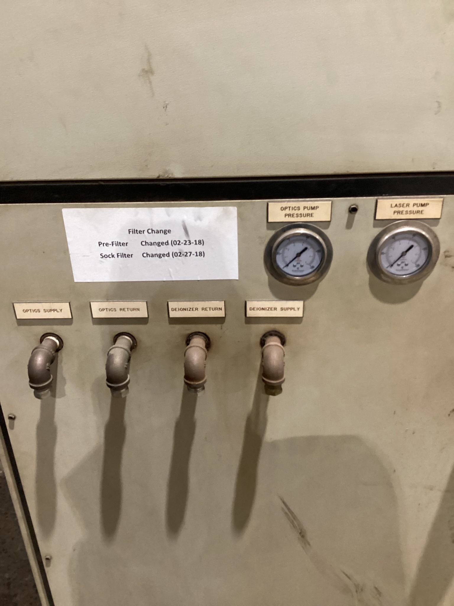ACCU CHILLER THERMAL CARE LQ2A2003LXB 208V 10HP R-22 PROCESS CHILLER USED 6