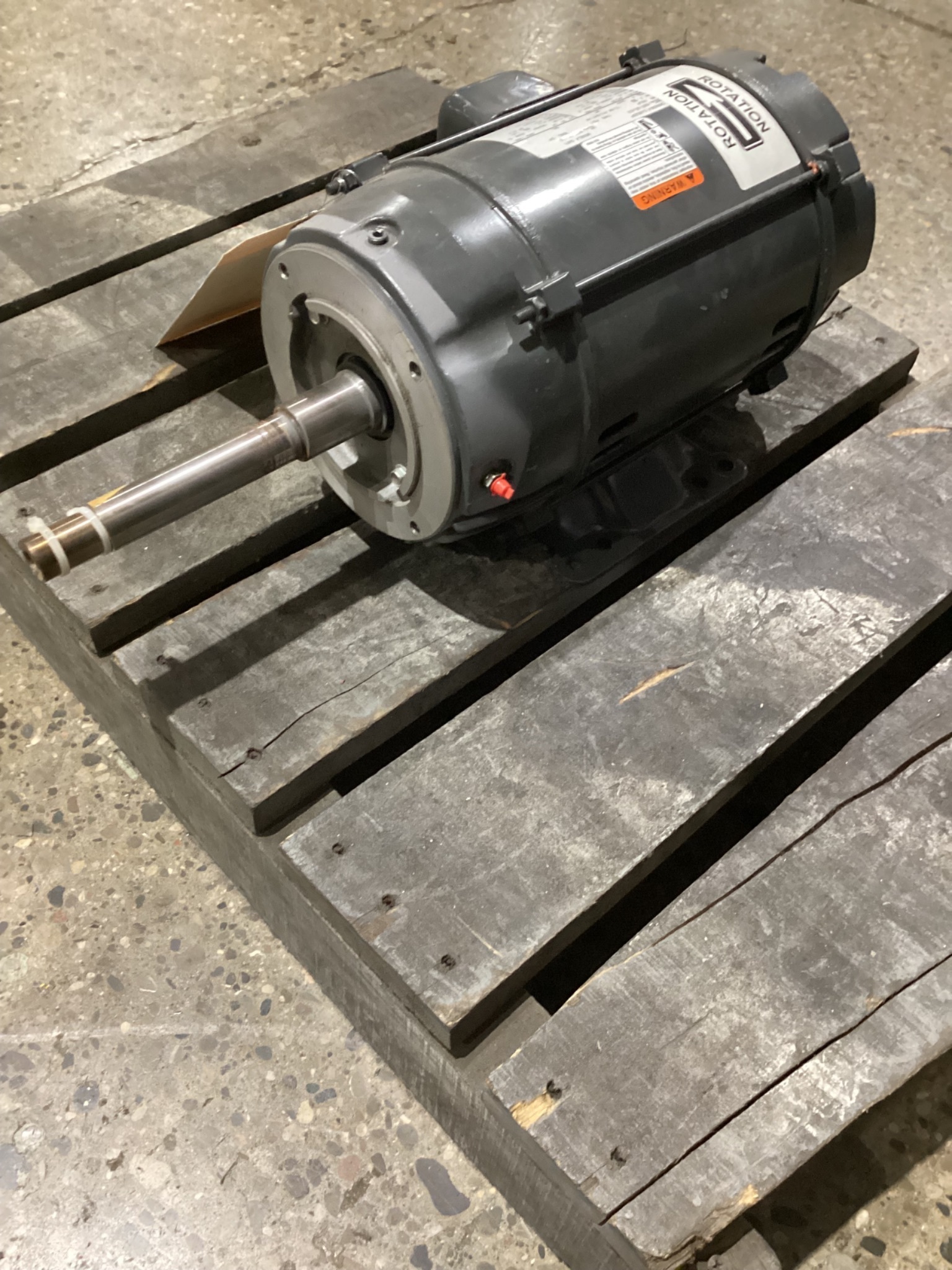 EMERSON DJ3E2DP 3HP 230/460V 182JP AC MOTOR USED 3