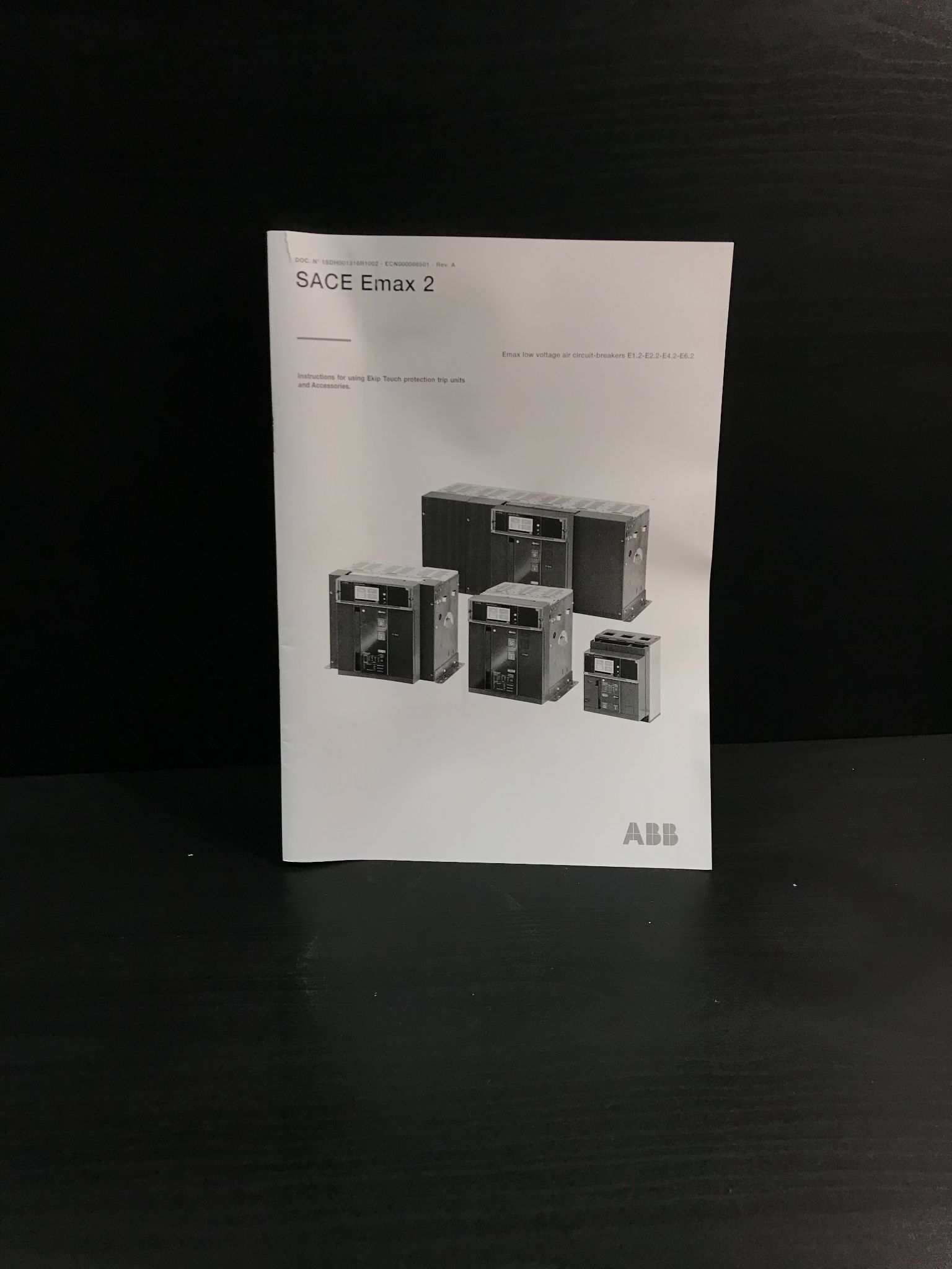ABB SACE EMAX 2 AIR CIRCUIT BREAKER NEW 2