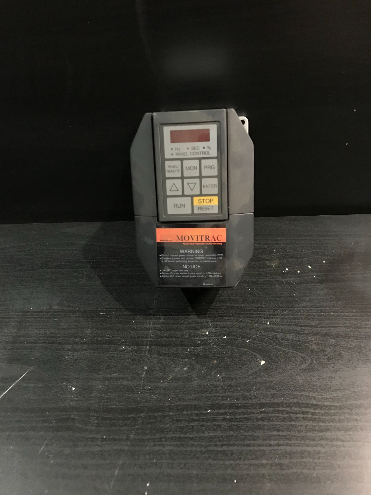 SEW EURODRIVE MOVITRAC 870032632.97 VARIABLE FREQUENCY DRIVE USED 0