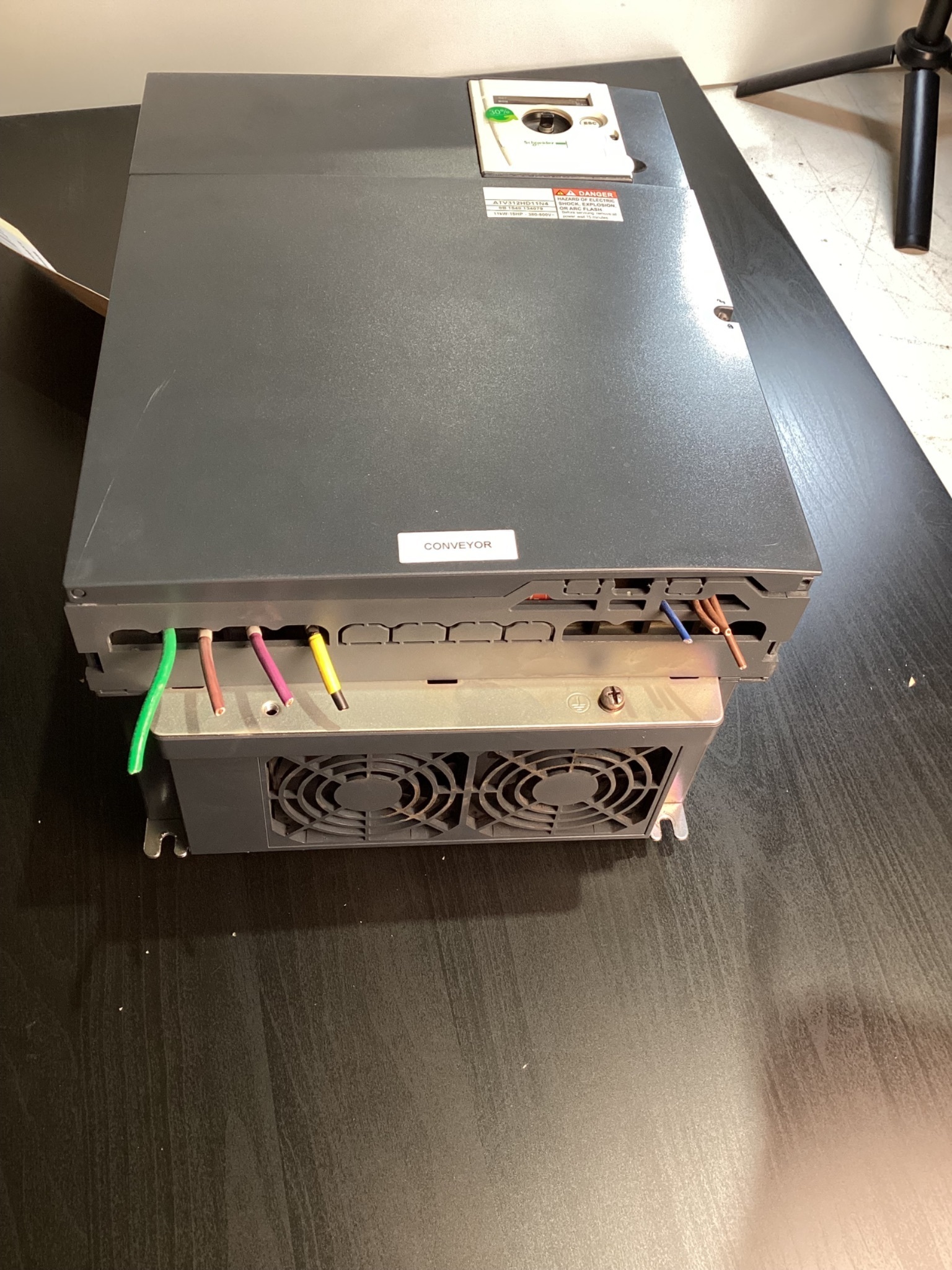 SCHNEIDER ELECTRIC ATV312HD11N4 15HP 11kW VFD USED 1