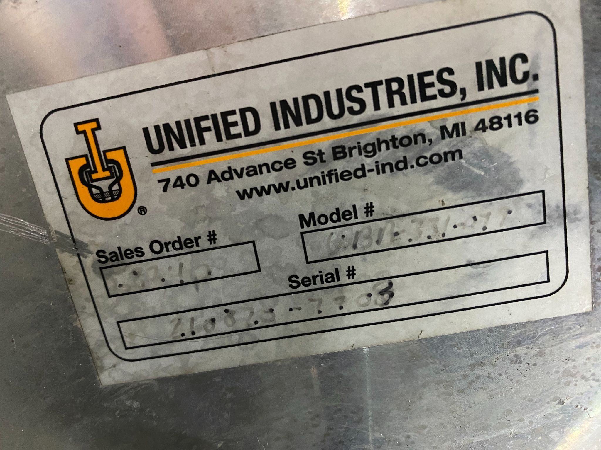 UNIFIED INDUSTRIES - UBB-331-079 Tool Balancer 331 LBS USED 3