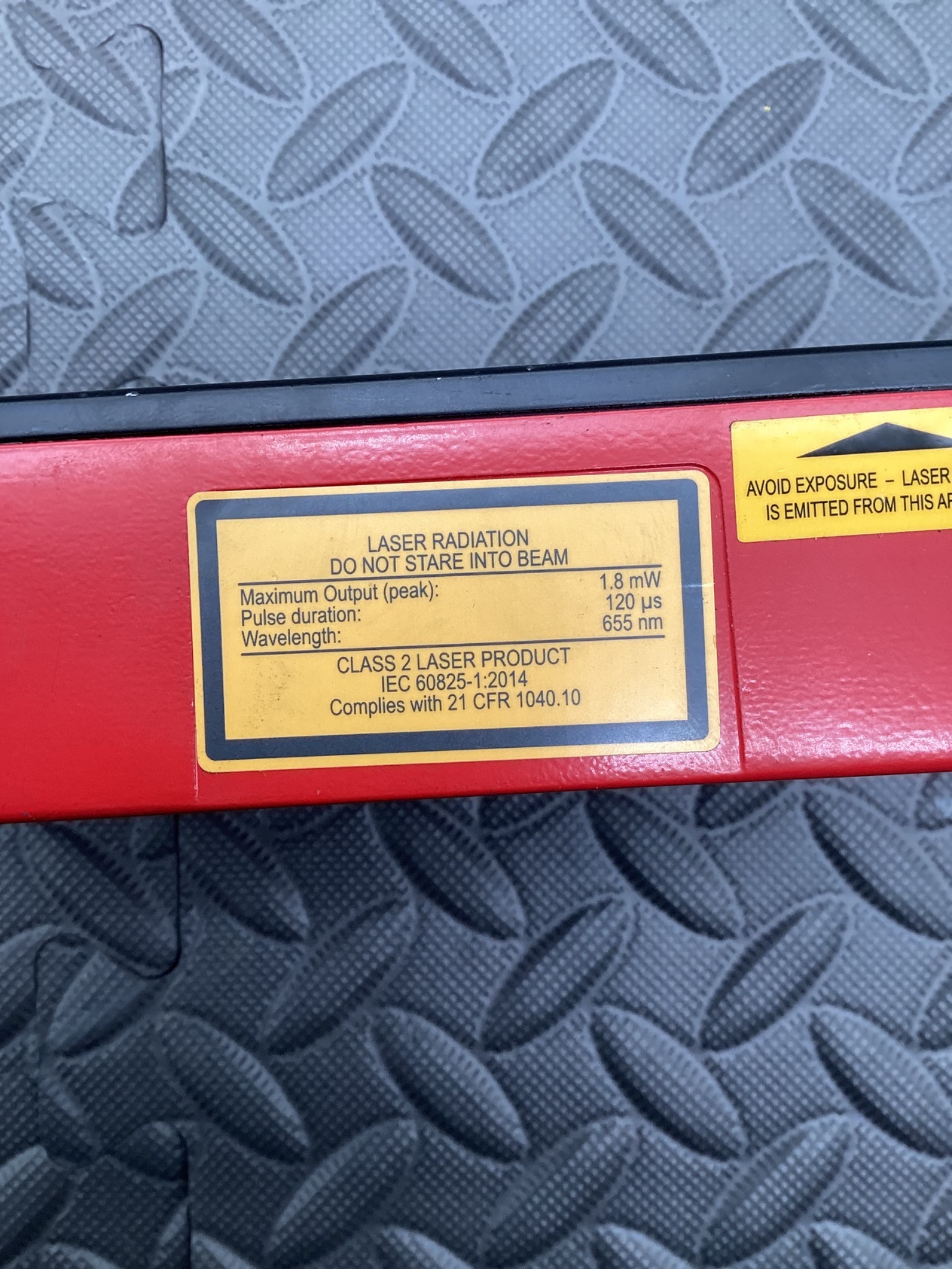 LEUZE BPS 34 S M 100 BARCODE POSITIONING SYSTEM IP65 USED 6