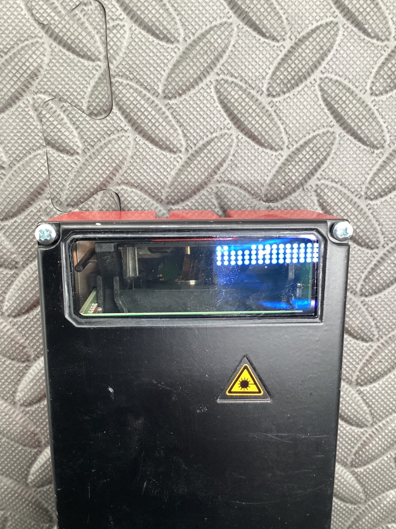 LEUZE BPS 34 S M 100 BARCODE POSITIONING SYSTEM IP65 USED 7