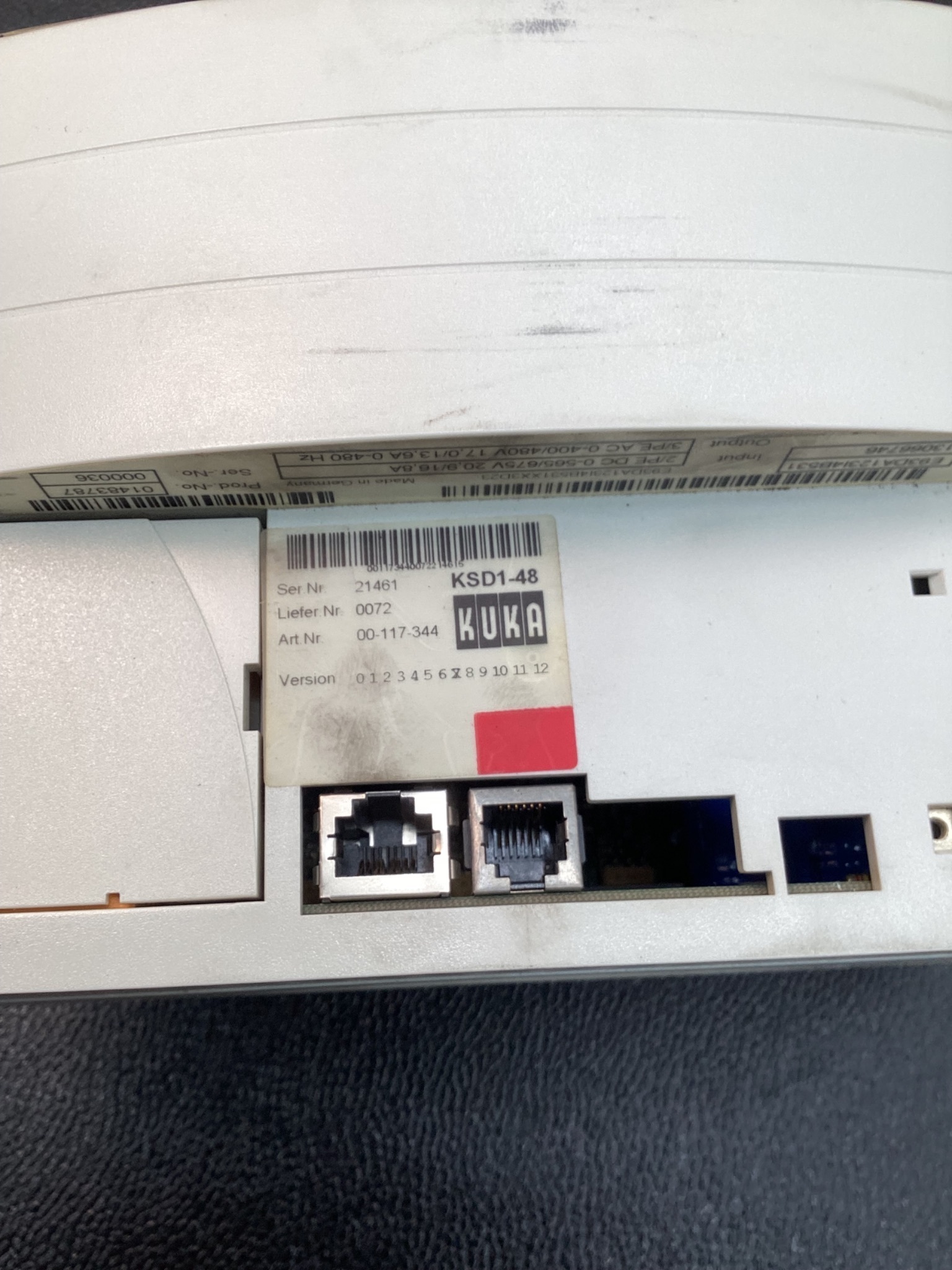 KUKA KSD1‑48 48A Servo Drive USED (V7/V8, Unverified) 4