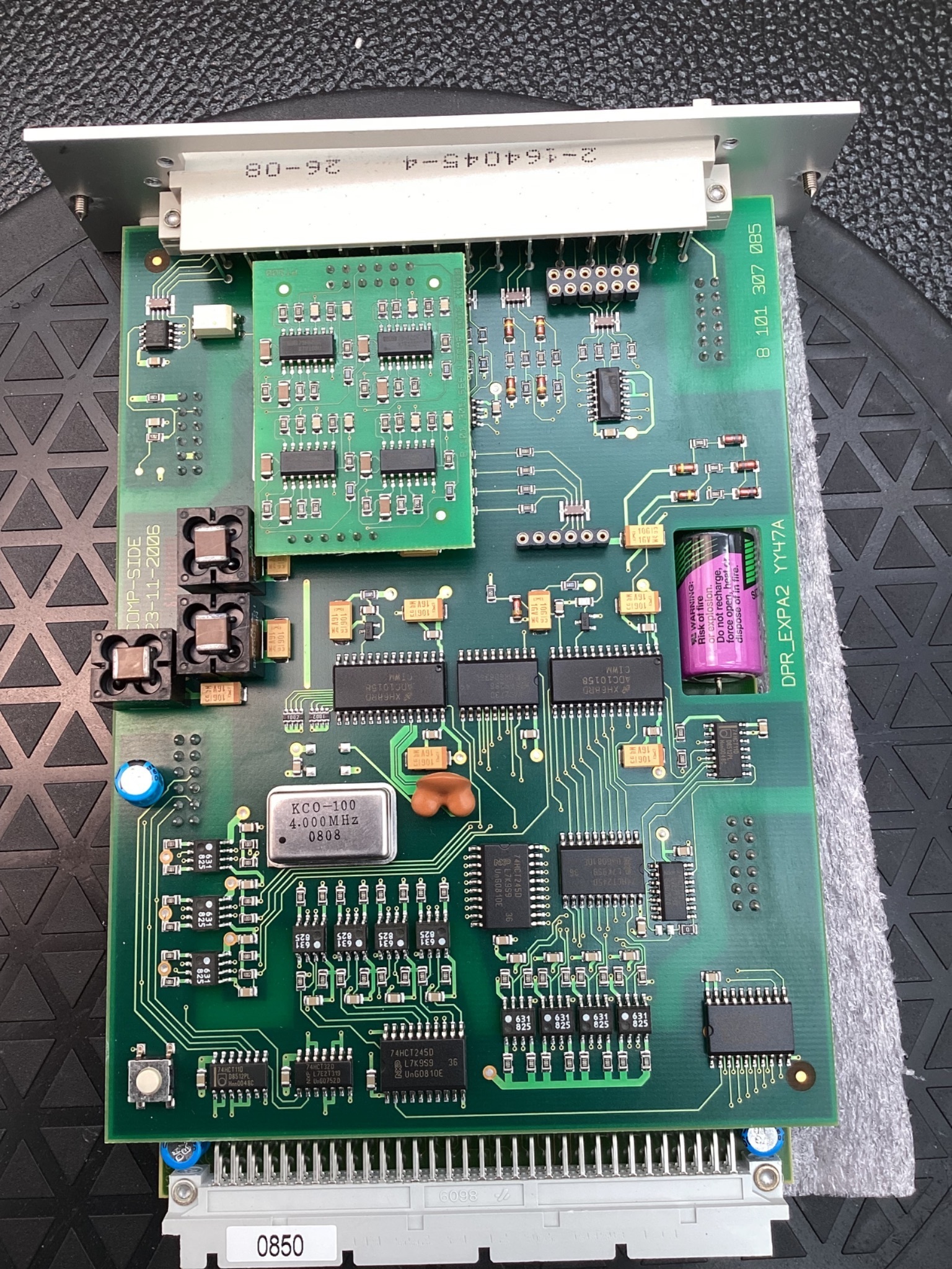 BOSCH DPR_EXPA2 YY47A CARD-ADT/DPR TEMPCTL Module USED 6