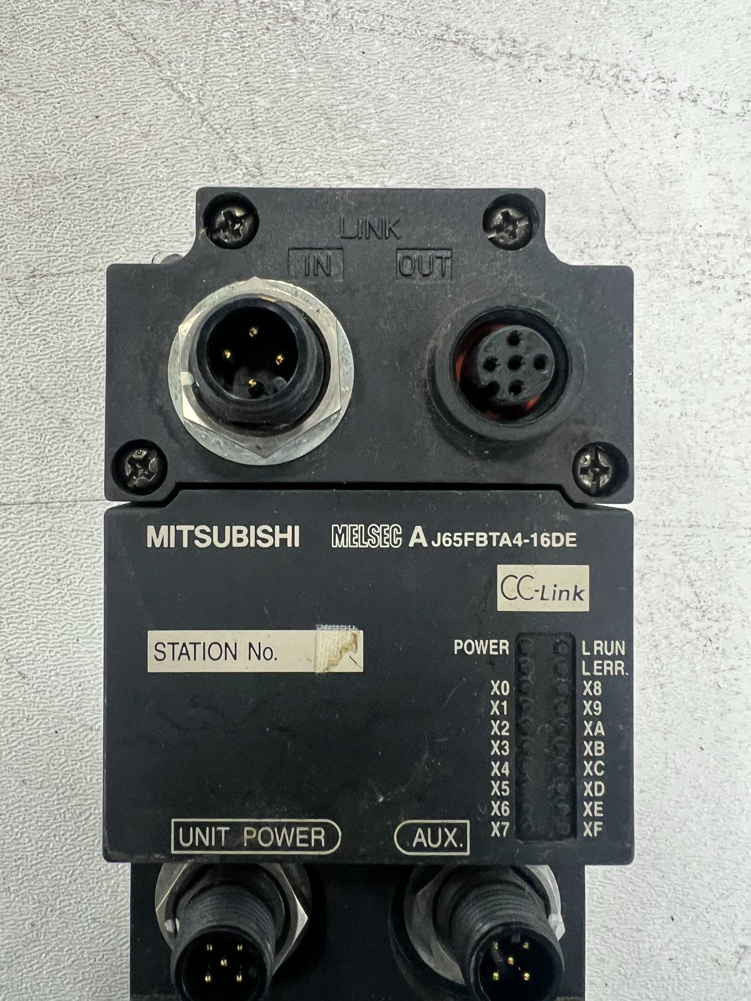 MITSUBISHI ELECTRIC AJ65FBTA4-16DE PLCS/MACHINE CONTROL USED 1