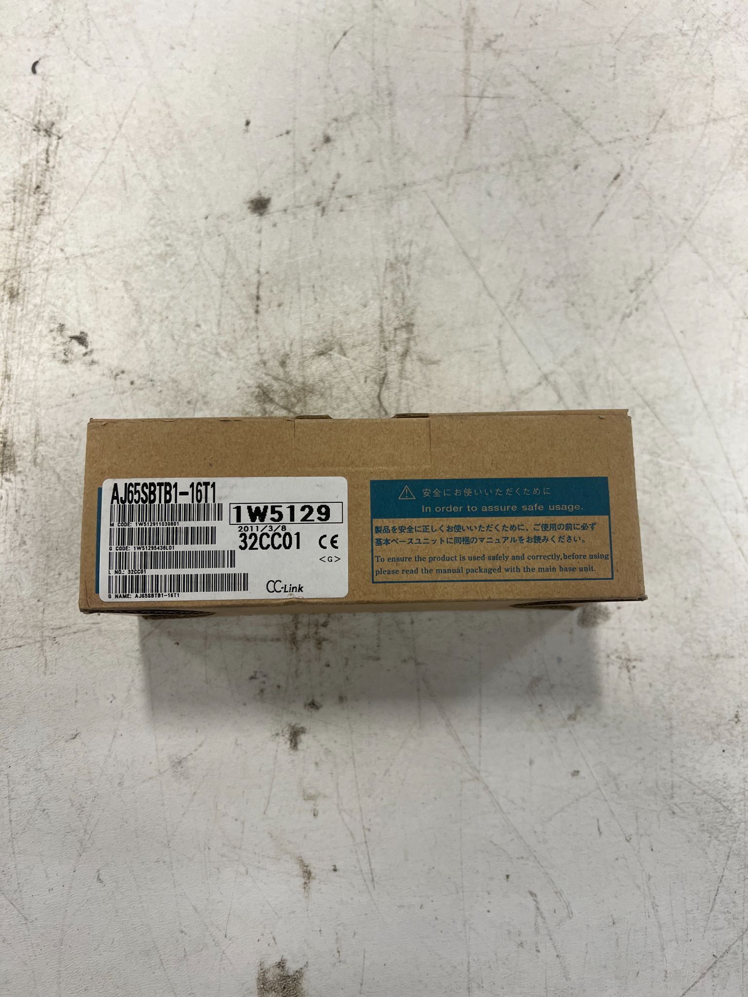 MITSUBISHI AJ65SBTB1-1611 PLCS/MACHINE CONTROL NEW 0