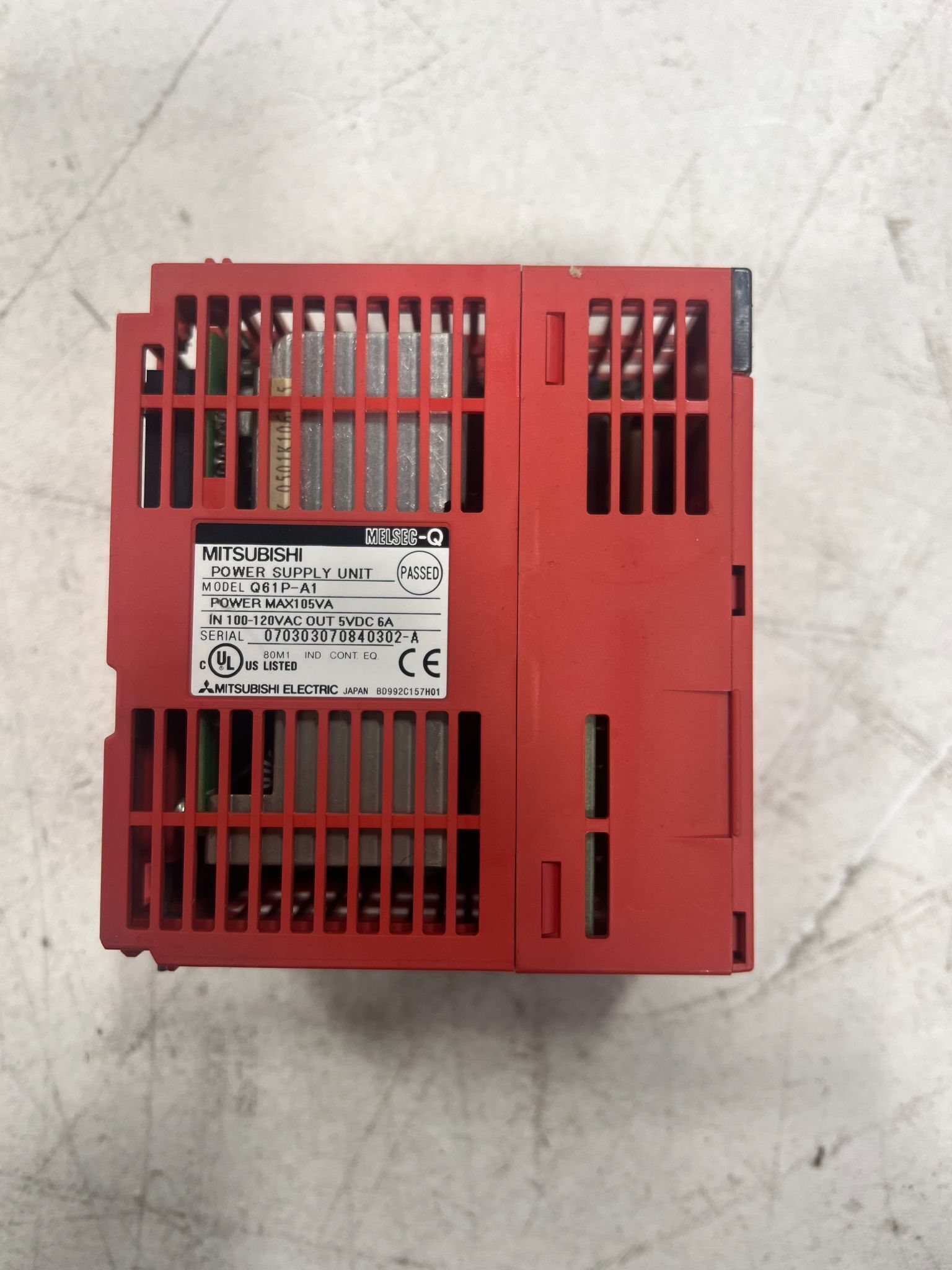 MITSUBISHI Q61P-A1 POWER SUPPLIES USED 2