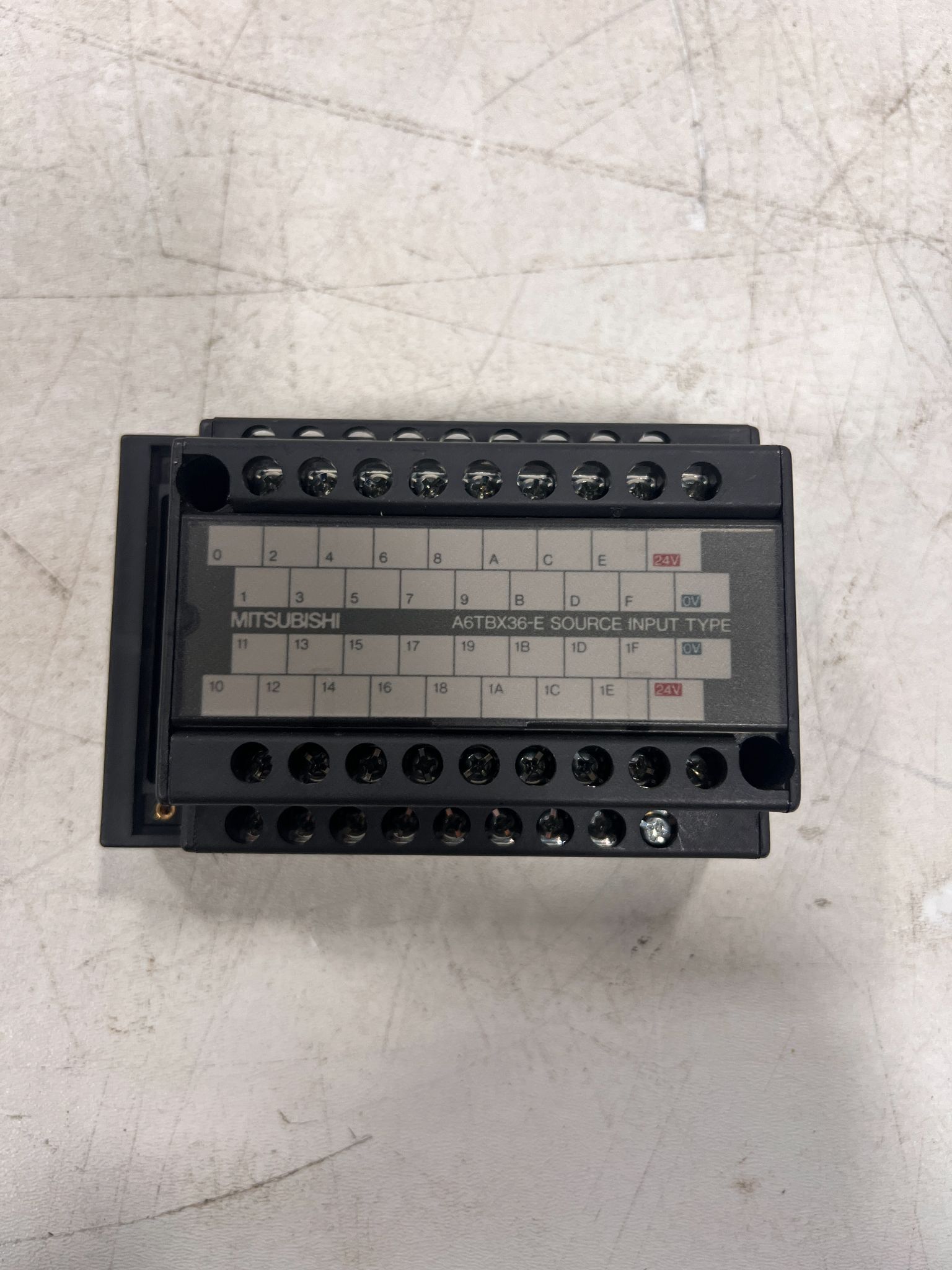 MITSUBISHI A6TBX36-E PLC MACHINE CONTROL USED 0