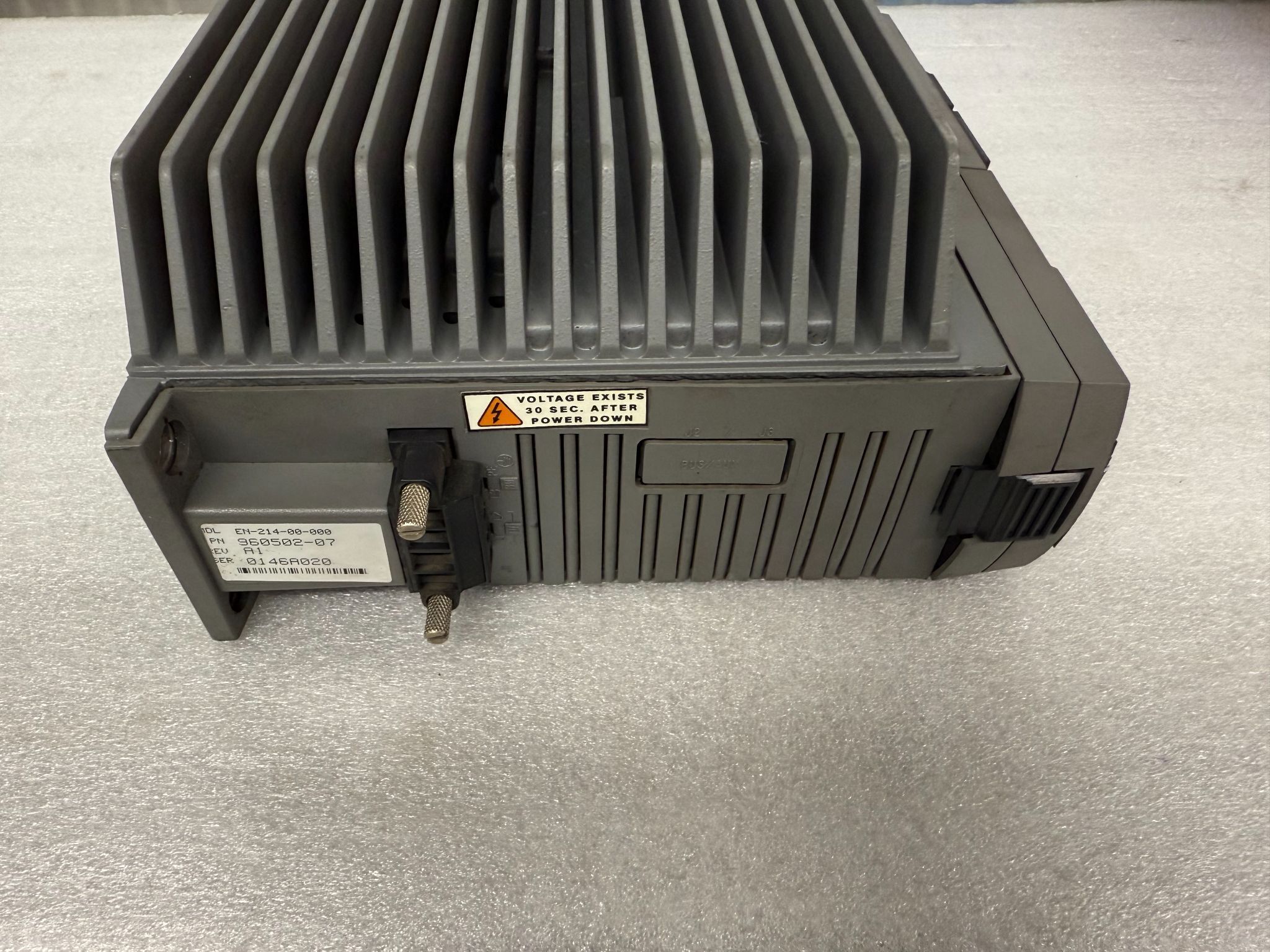 CONTROL TECHNIQUES / EMERSON EN-214-00-000 Servo Drive w/ FM-2 Index Module USED 5
