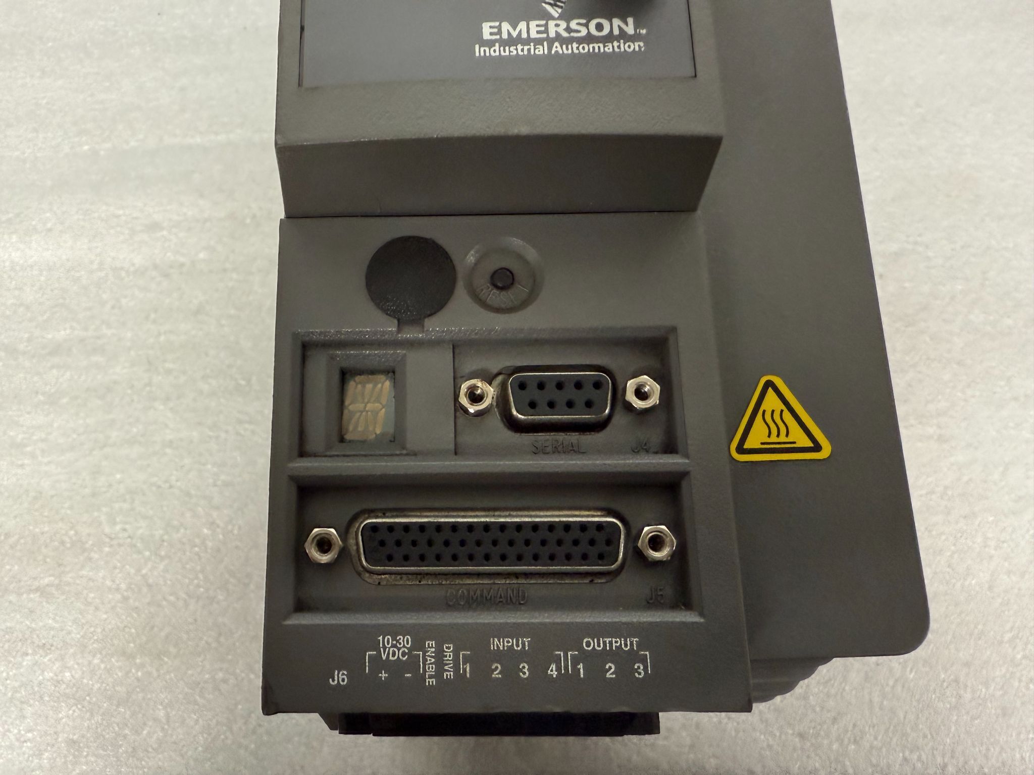CONTROL TECHNIQUES / EMERSON EN-214-00-000 Servo Drive w/ FM-2 Index Module USED 2