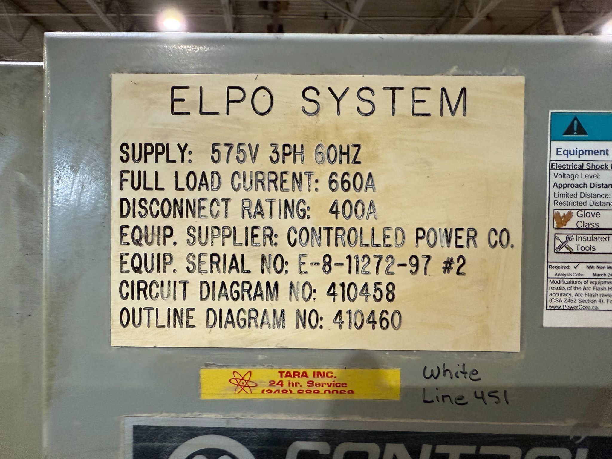 660A CONTROLLED POWER "RXPO" Modular DC Power Supply/Rectifier USED 4