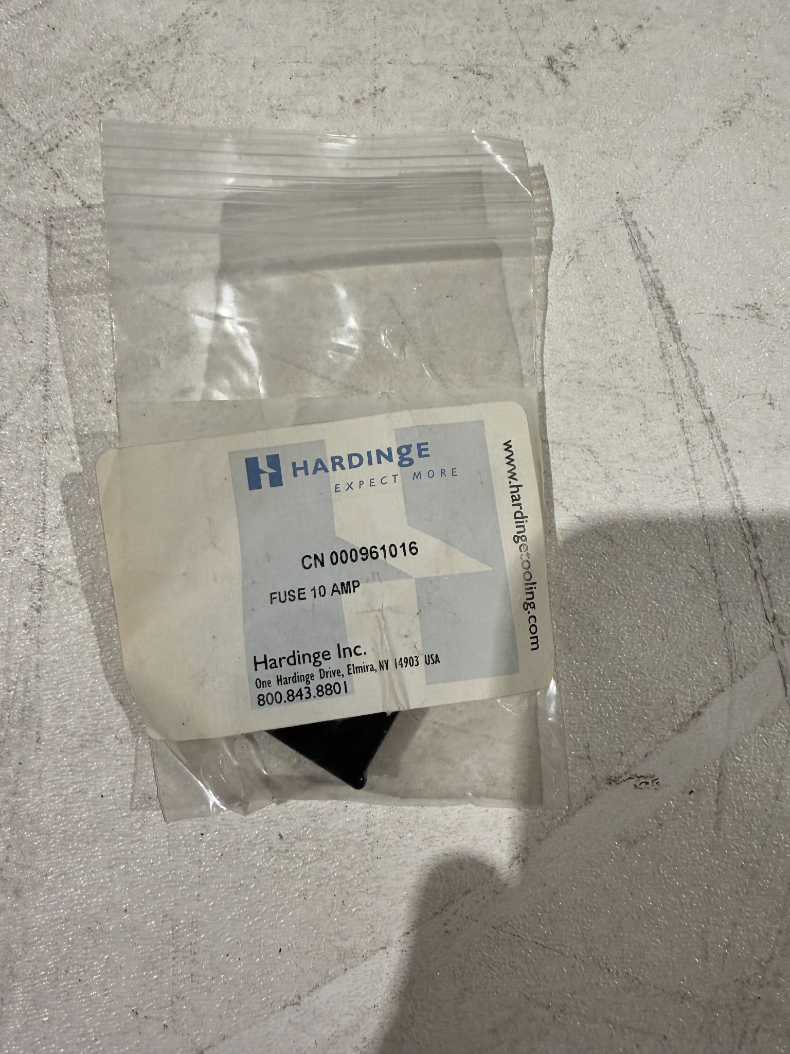 LOT OF 21 HARDINGE CN 000961016 FUSE 10 AMP 2 PRONG NEW 0
