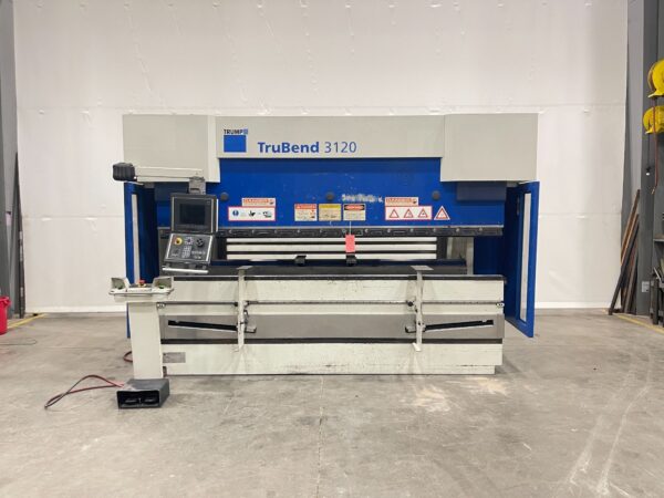 TRUMPF TRUBEND 3120 CNC PRESS BRAKE 132T 122IN 4-AXIS USED 0