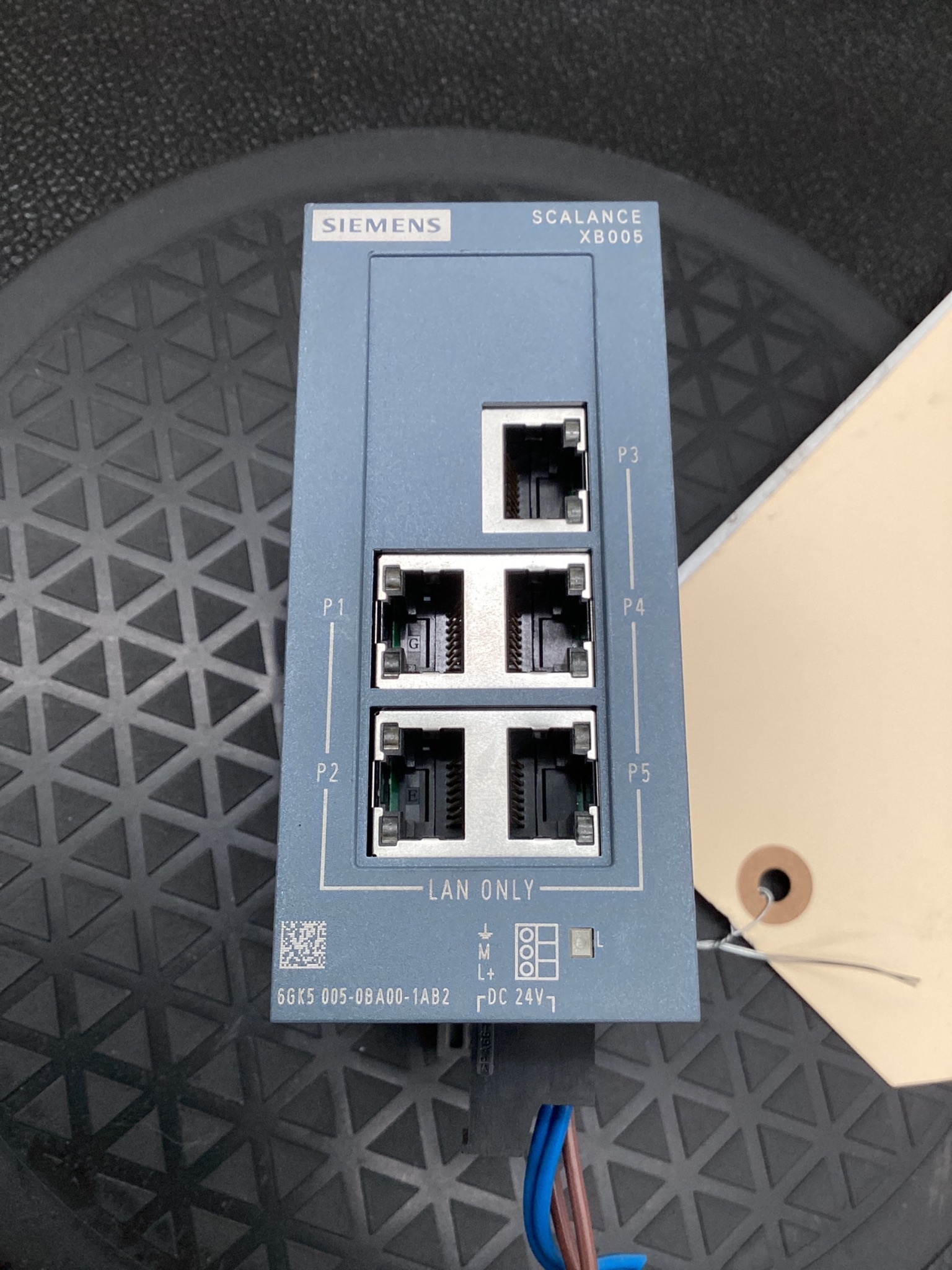 SIEMENS 6GK5 005-0BA00-1AB2 Ethernet Switch USED 0