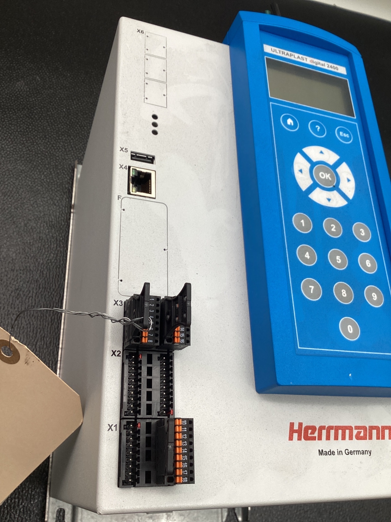 HERRMANN 85777 ULTRAPLAST 2400 Digital Ultrasonic Generator 20 kHz USED 1