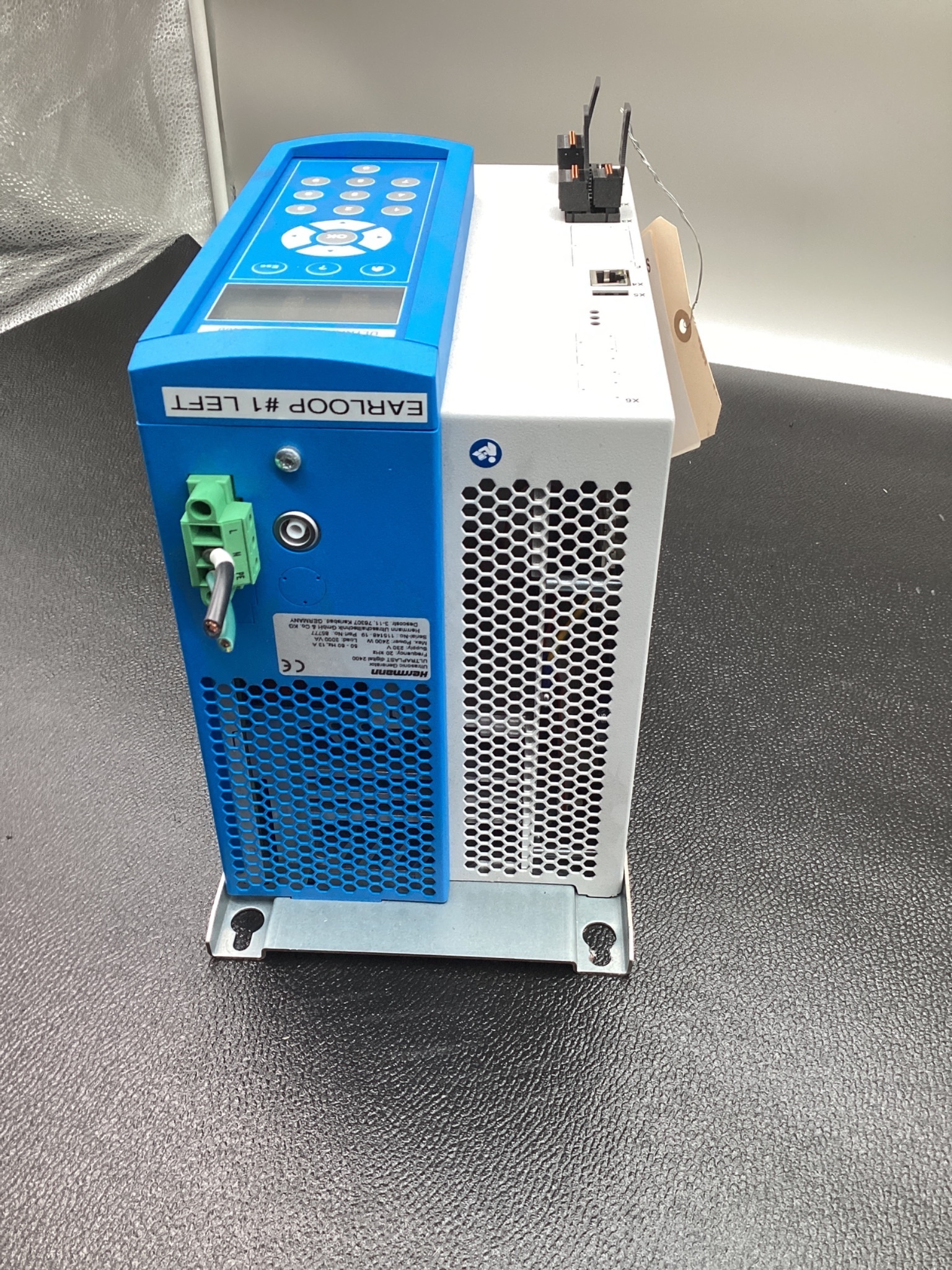 HERRMANN 85777 ULTRAPLAST 2400 Digital Ultrasonic Generator 20 kHz USED 4