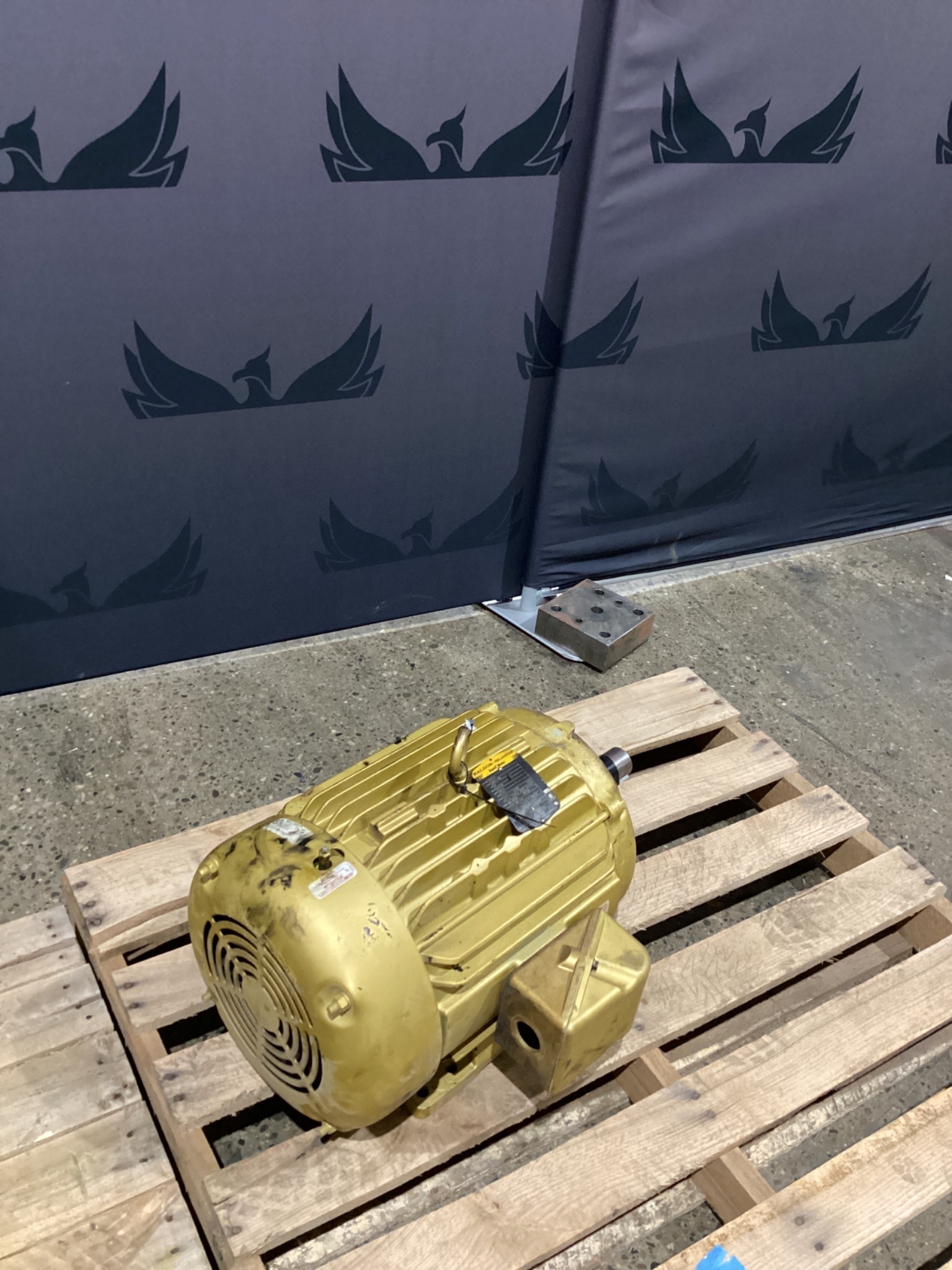 BALDOR EM2334T 20HP AC MOTOR 1770RPM 3PH TEFC 256T USED 0