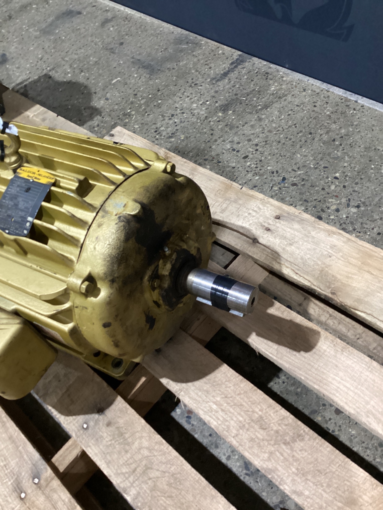 BALDOR EM2334T 20HP AC MOTOR 1770RPM 3PH TEFC 256T USED 2