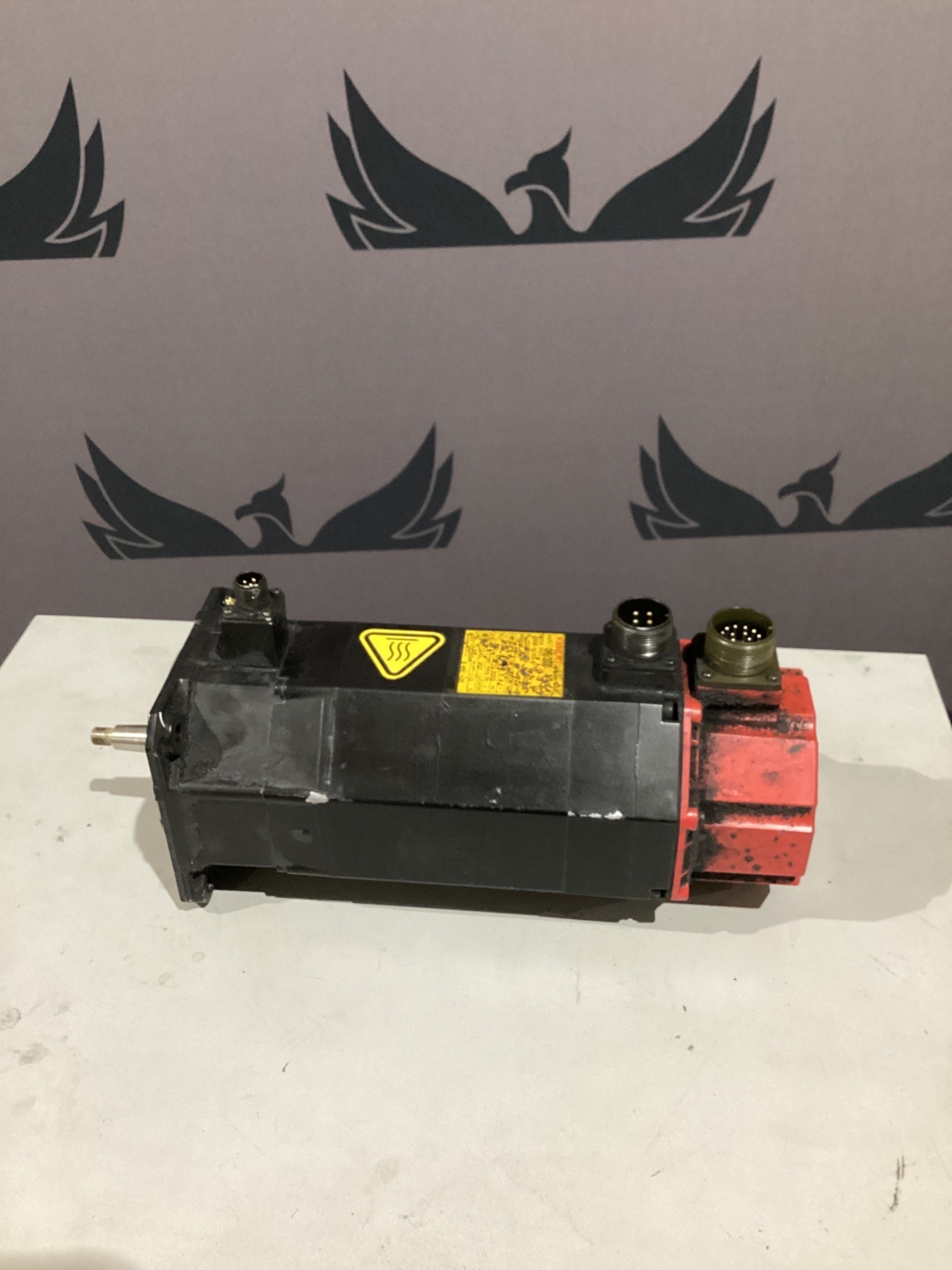 FANUC A06B-0163-B175 AC SERVO MOTOR 1.8KW 3000RPM TPR BRK USED 2