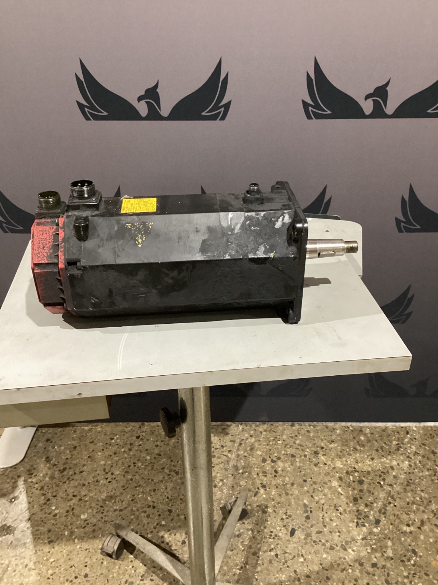 FANUC A06B-0166-B675#S016 AC SERVO MOTOR 3.8KW 2000RPM TPR BRK USED 2