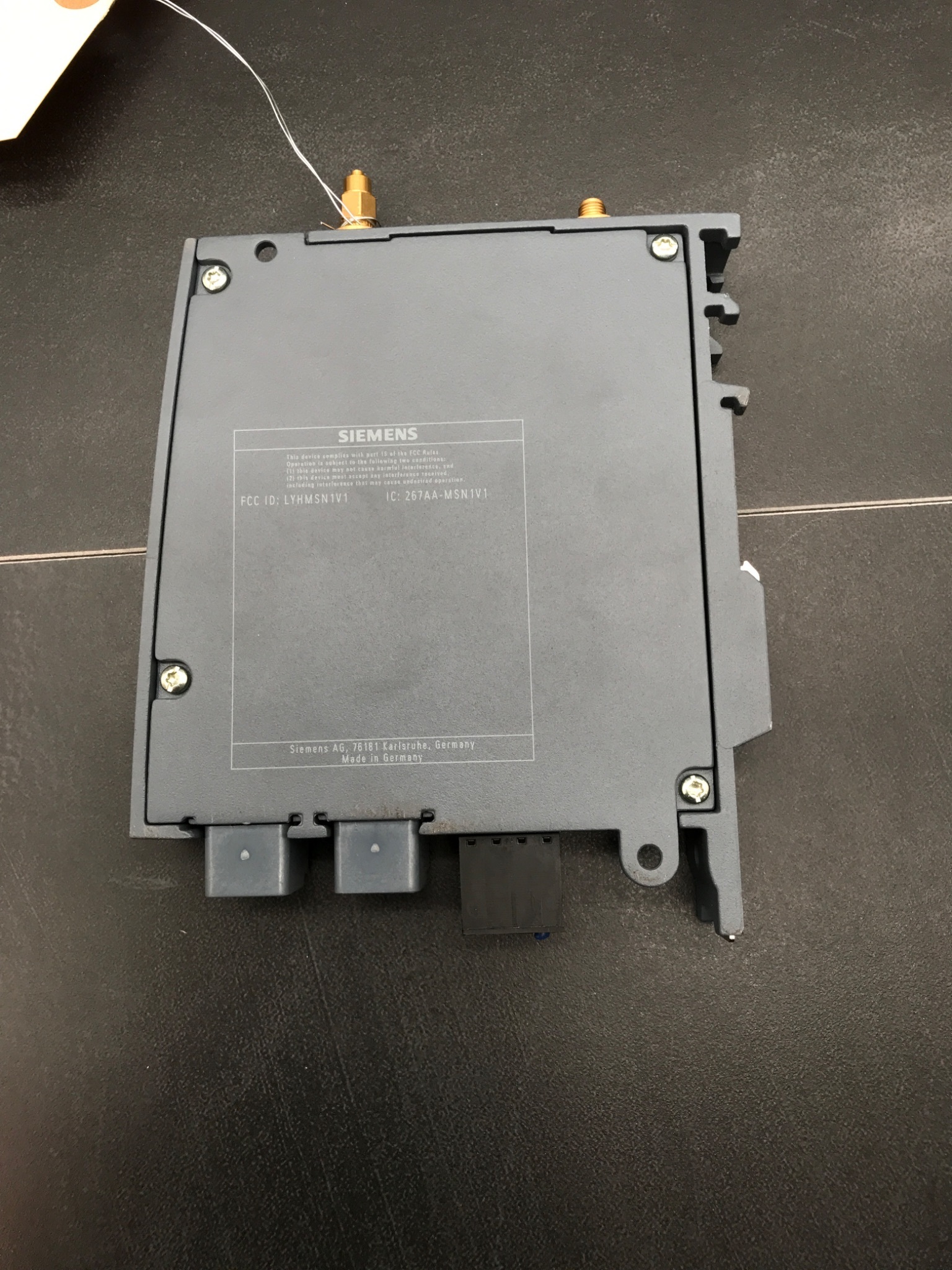 SIEMENS SCALANCE W734‑1 6GK5734‑1FX00‑0AB0 IWLAN Client Module 24V USED 2