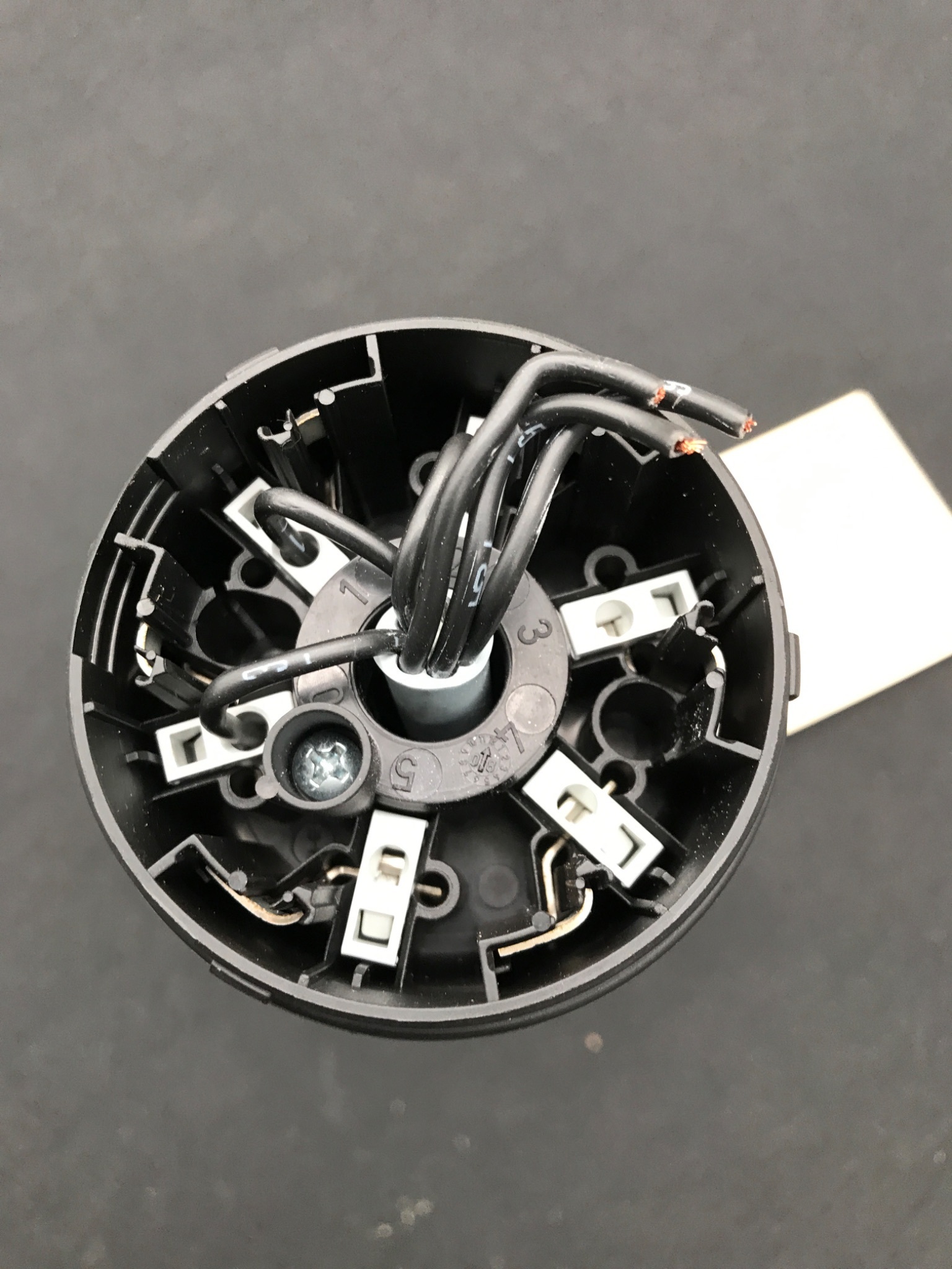 SIEMENS 8WD4408-0AD SIGNAL TOWER CONNECTION ELEMENT PIPE MOUNT USED 1