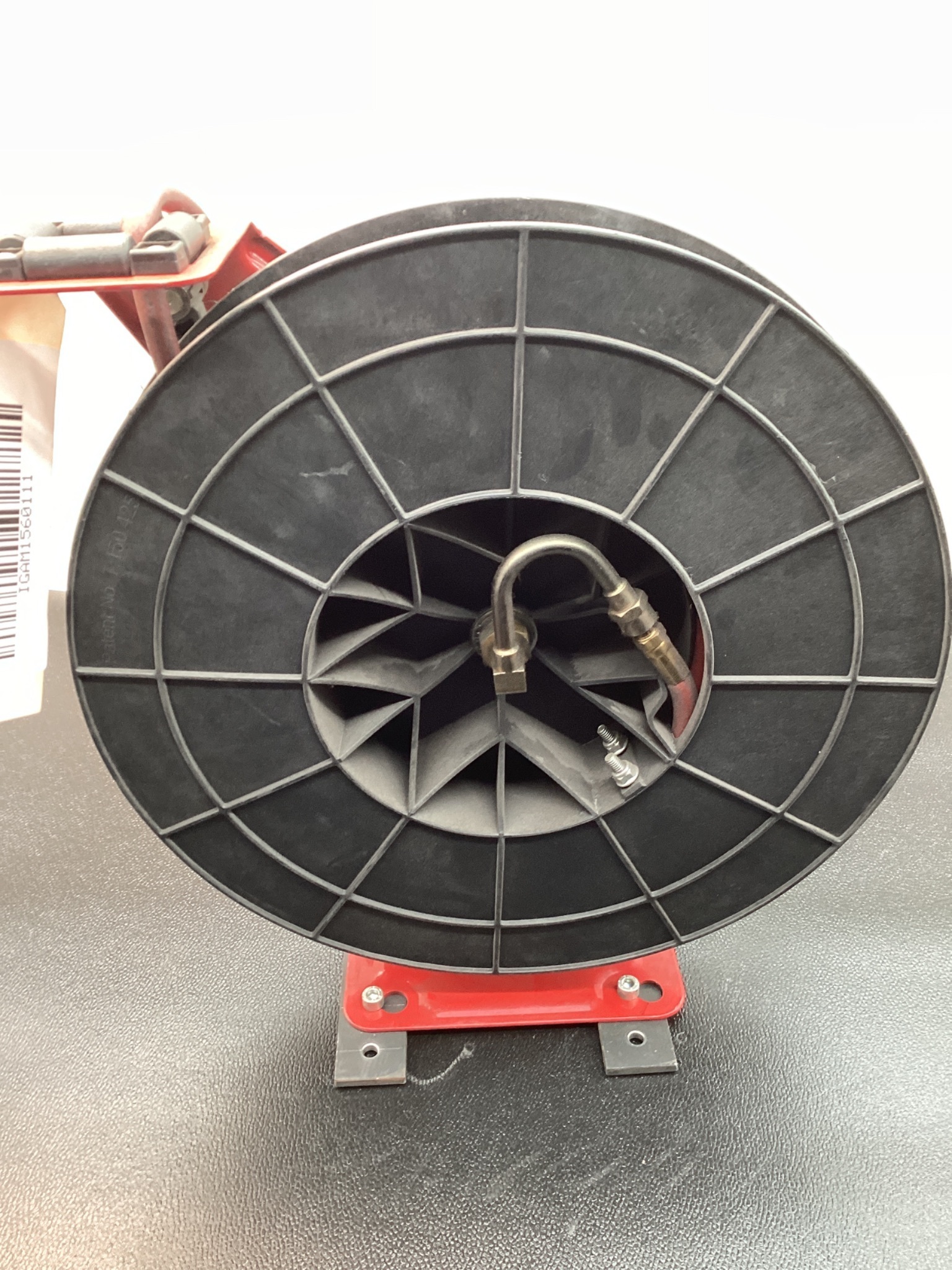 REELCRAFT RT425-OLP HOSE REEL 1/4IN X 25FT 300PSI AIR WATER USED 2