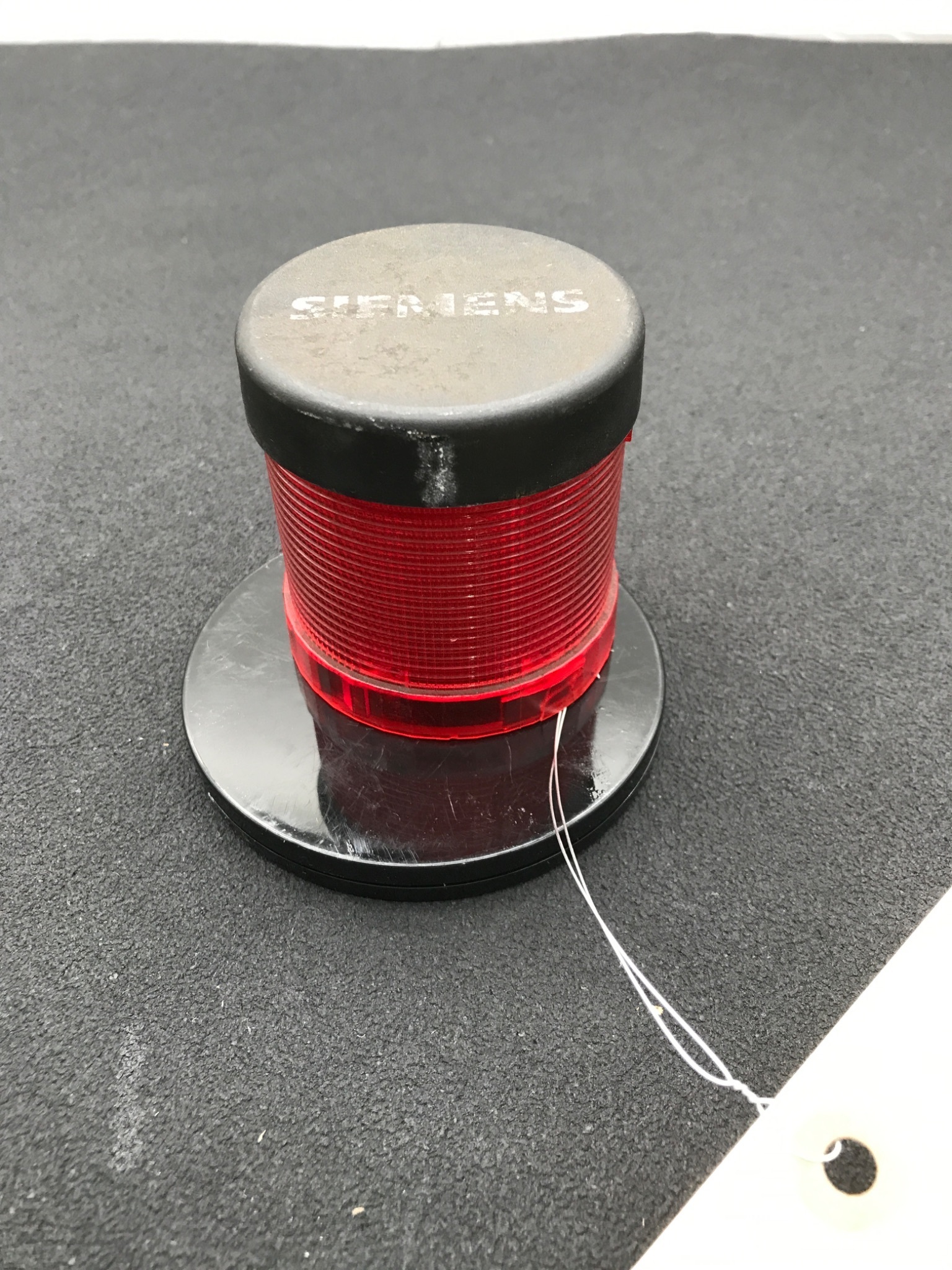 SIEMENS 8WD4 420-5AB RED LED SIGNAL TOWER MODULE 24V AC/DC USED 0
