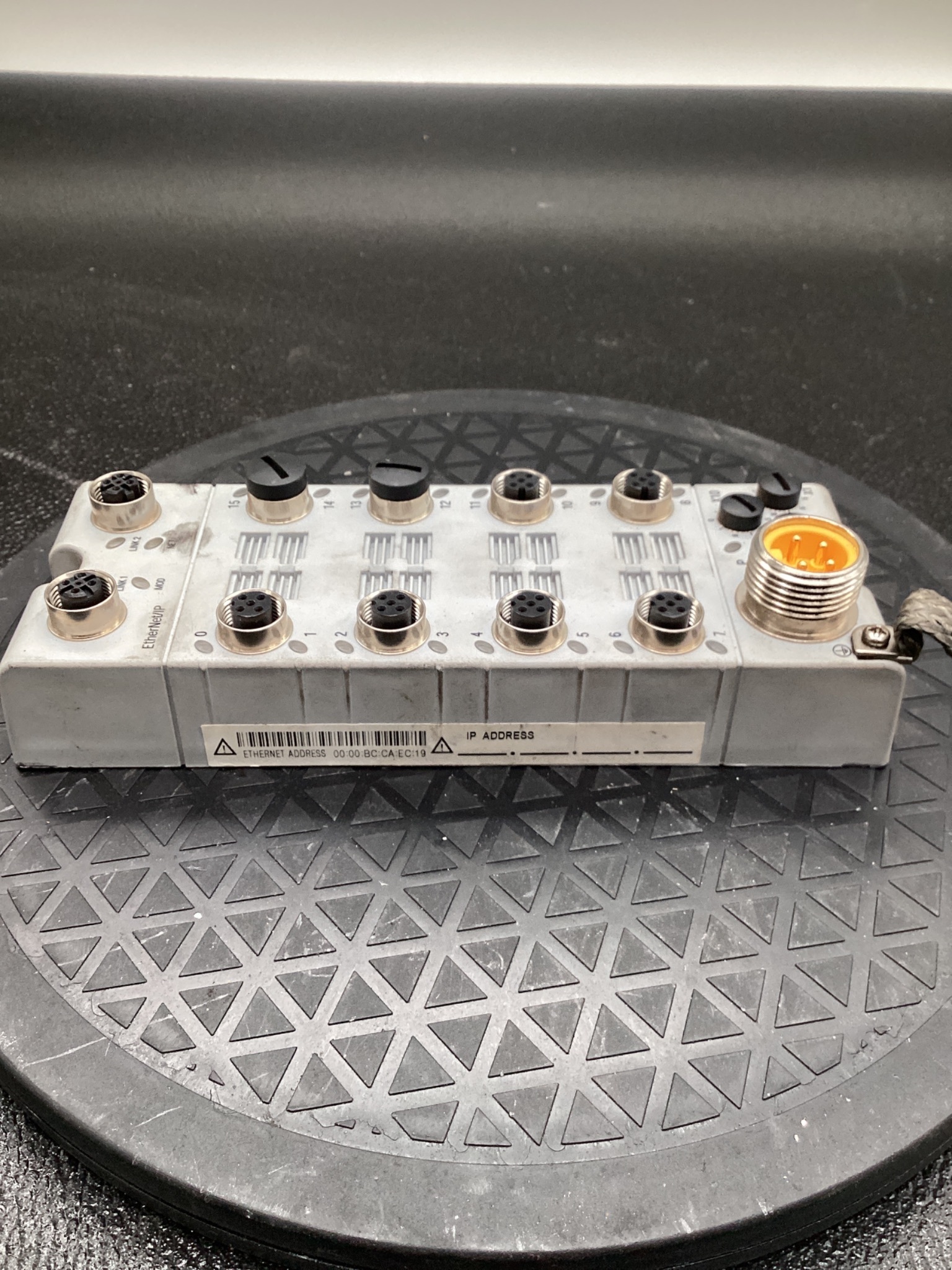 ALLEN-BRADLEY 1732E-IB16M12DR ARMORBLOCK 16PT INPUT MODULE 24VDC USED 3